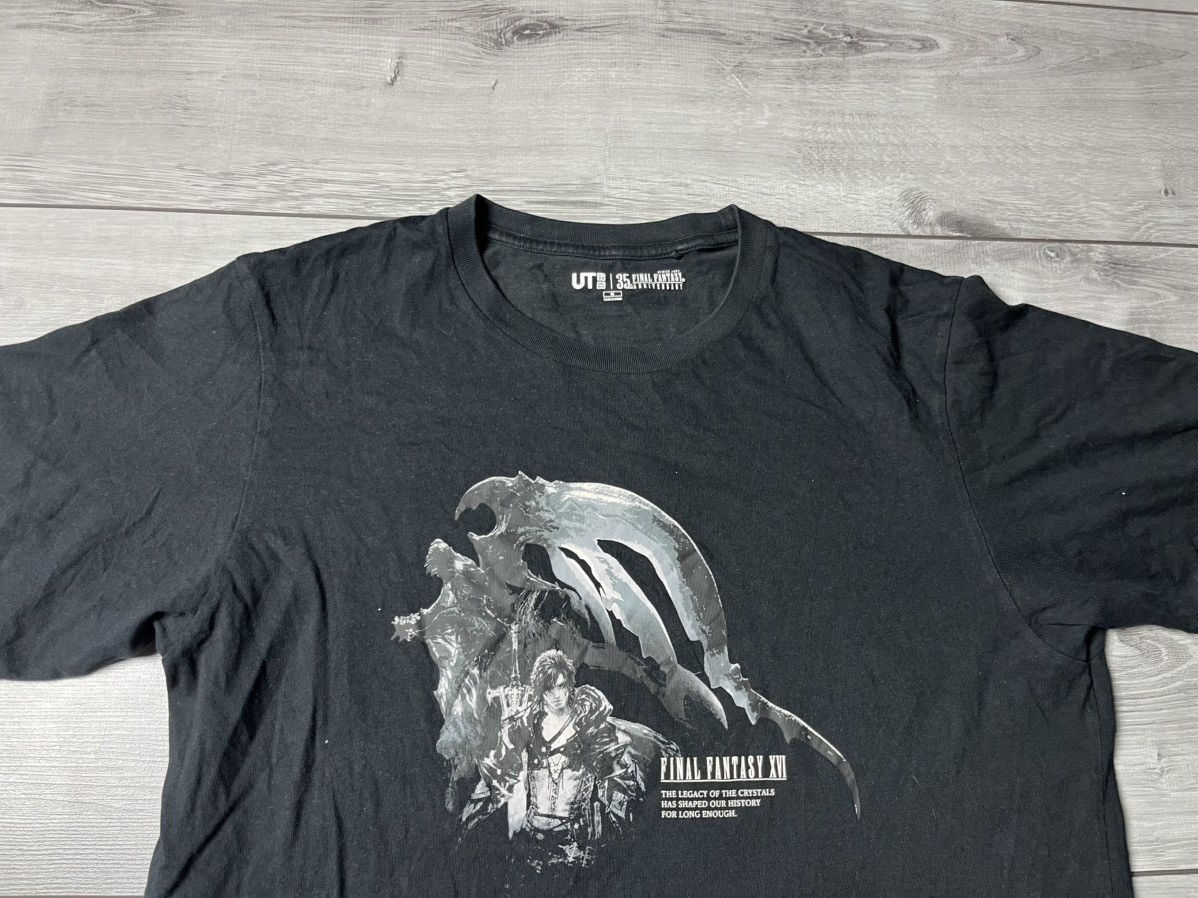 Uniqlo Uniqlo Final Fantasy 35th anniversary Tshirt size Medium Size US M / EU 48-50 / 2 - 3 Thumbnail