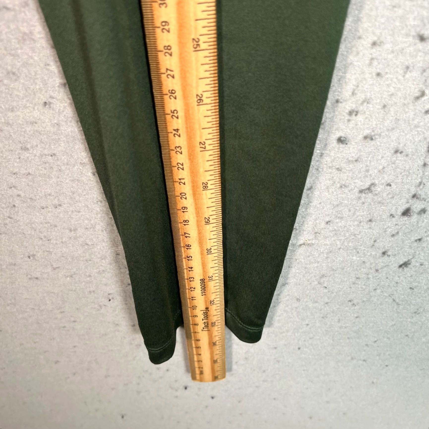 Asics ASICS Women's Size Medium Green Compression Leggings Size 32" / US 10 / IT 46 - 5 Thumbnail
