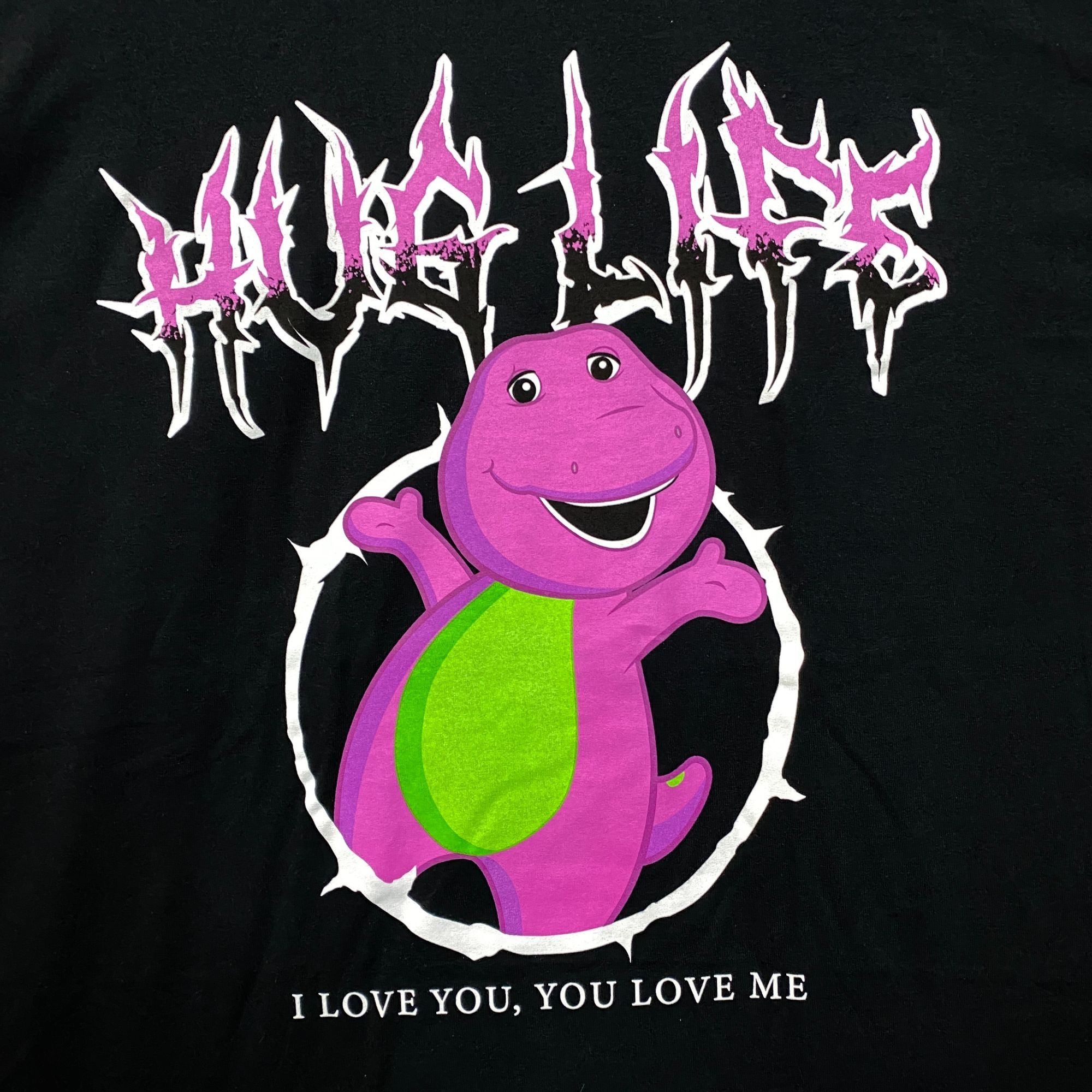 Other Barney the Dinosaur "Hug Life" Metal Graphic T-Shirt 2XL Size US XXL / EU 58 / 5 - 2 Thumbnail