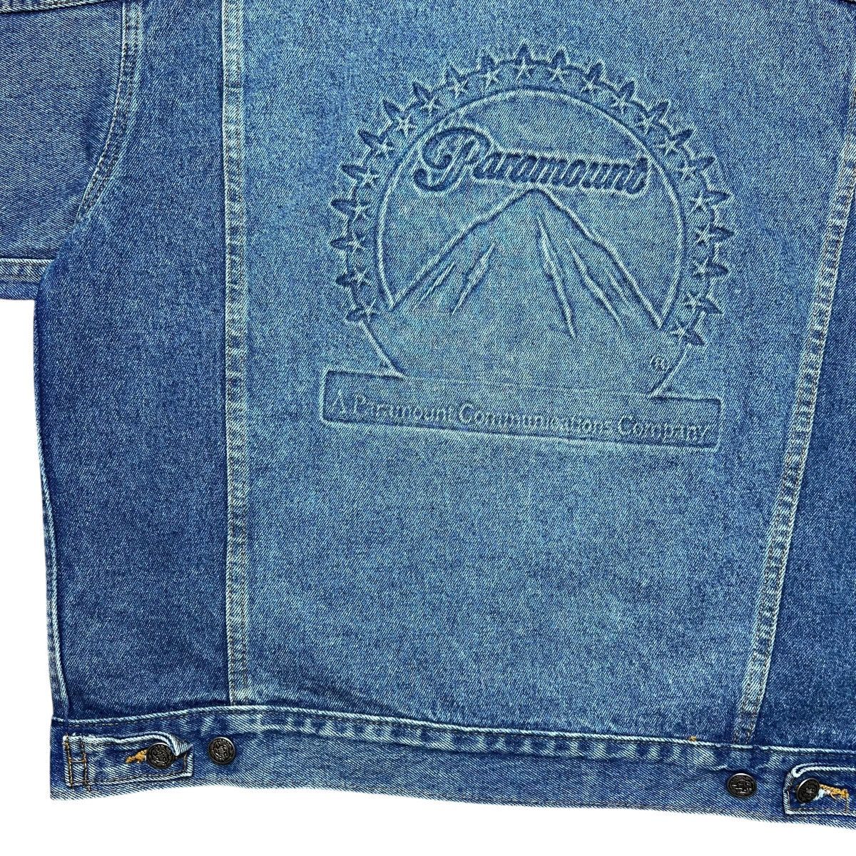 Other Vintage Paramount Communications Company Movie Denim Jacket Size US L / EU 52-54 / 3 - 6 Thumbnail