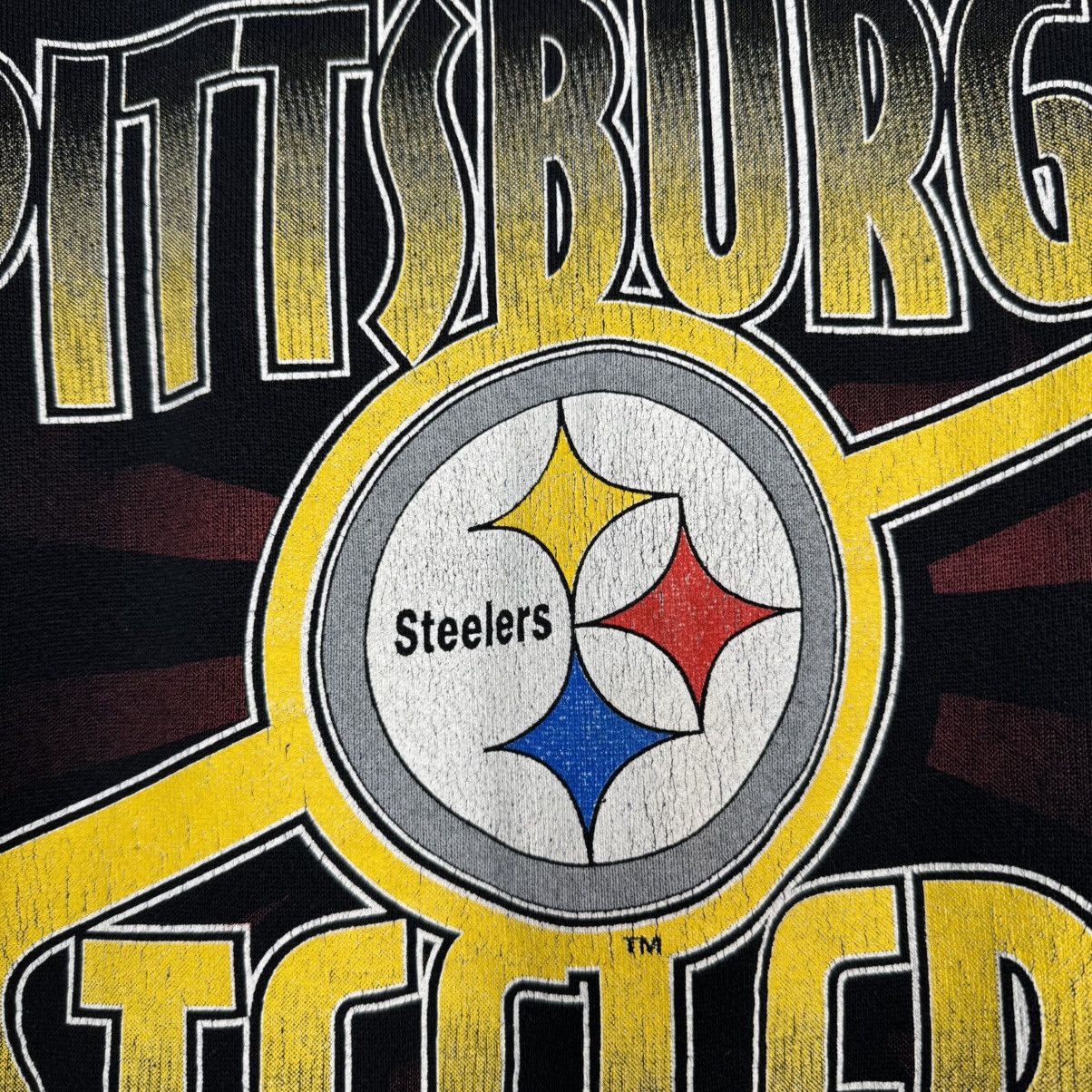 Vintage PITTSBURGH STEELERS NFL 1995 FOOTBALL VINTAGE SWEATSHIRT Size US L / EU 52-54 / 3 - 8 Thumbnail