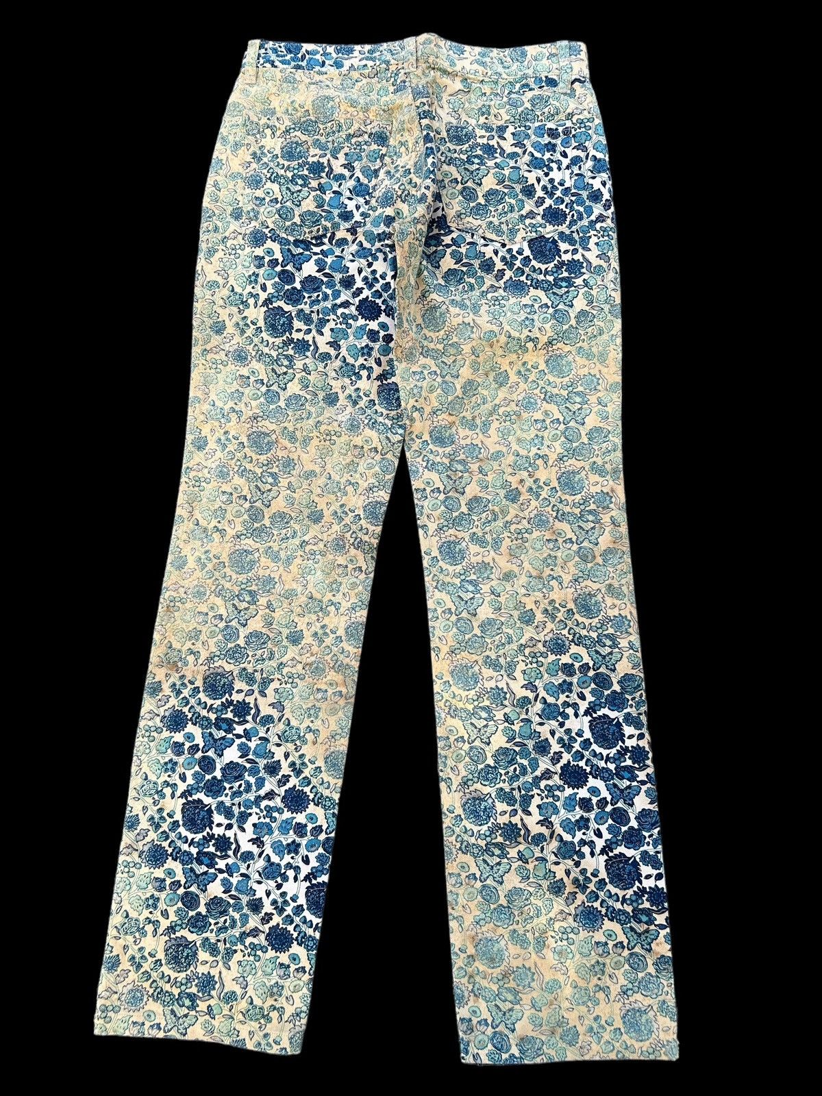 Issey Miyake × Japanese Brand × Kapital Issey Miyake Floral Tattoo Uneven dyed Pants ☠️🎌 Size US 28 / EU 44 - 6 Thumbnail