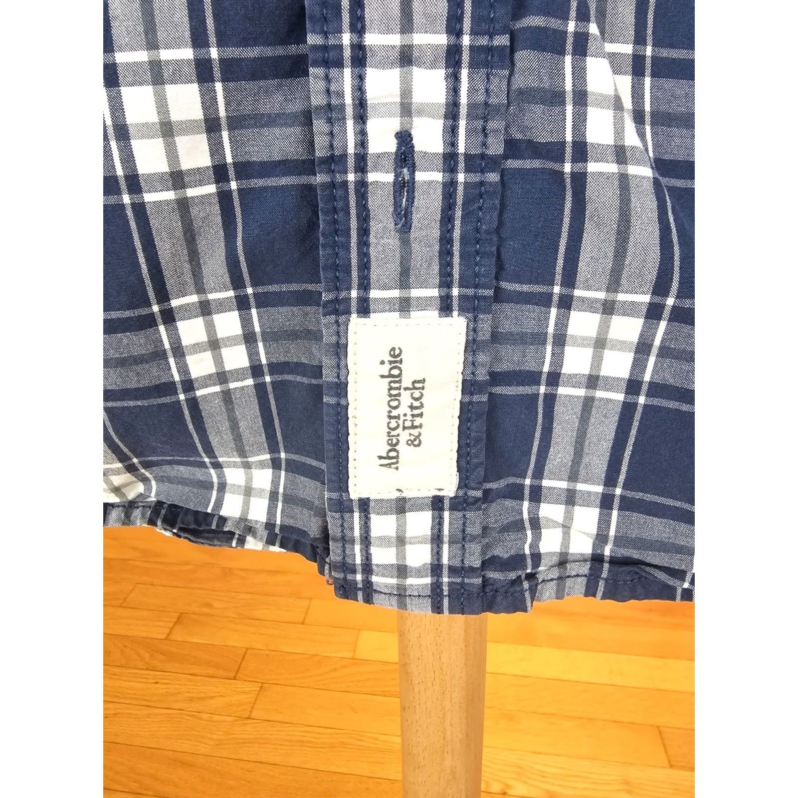 Abercrombie & Fitch ABERCROMBIE & FITCH MUSCLE PLAID CHECK COTTON SHIRT SZ MEDIUM Men Shirt Long Sleeve Multicolor 16 21 28 28 in. Size US M / EU 48-50 / 2 - 3 Thumbnail