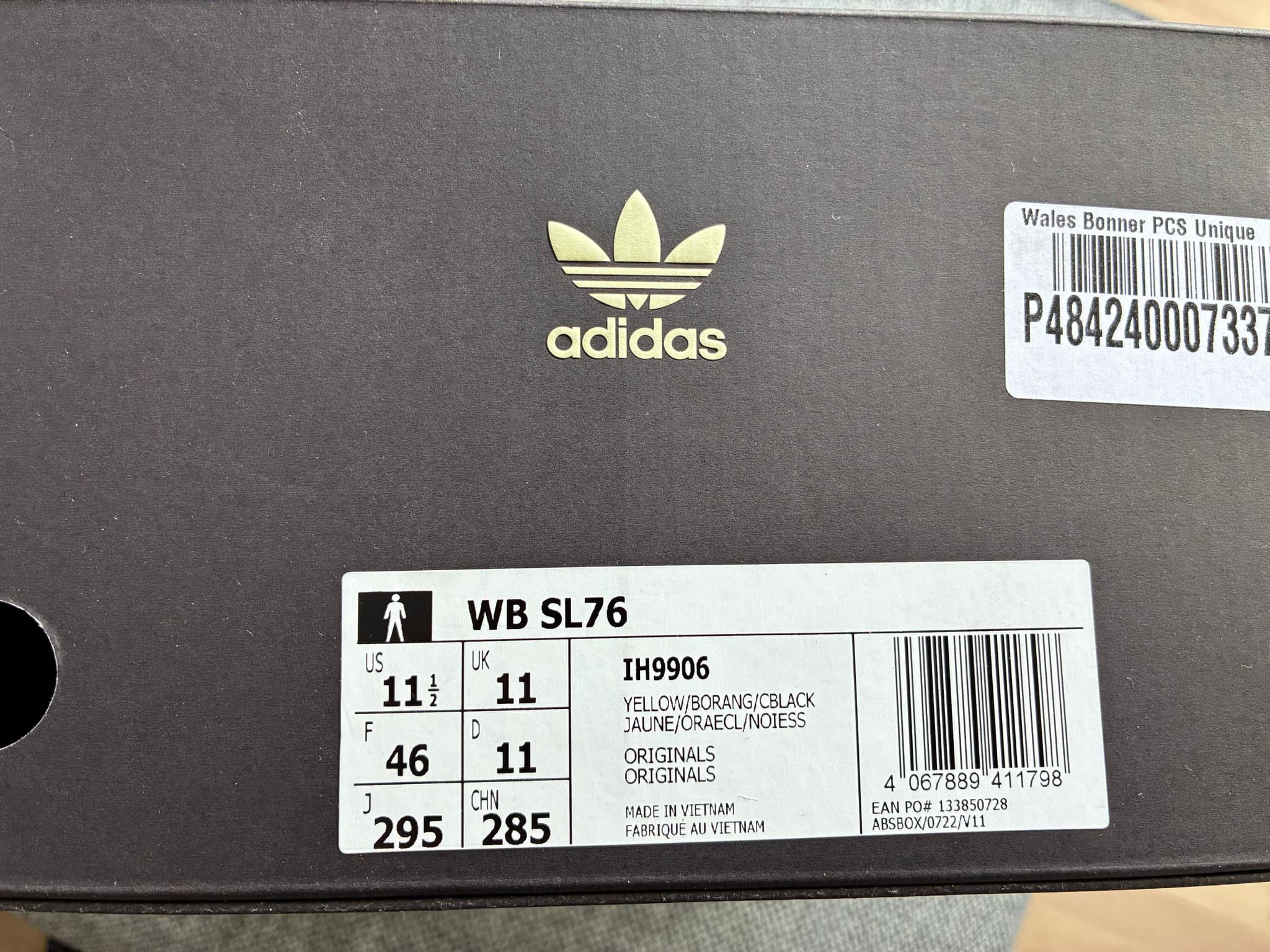 Adidas × Wales Bonner WB SL76 Size US 11.5 / EU 44-45 - 6 Thumbnail