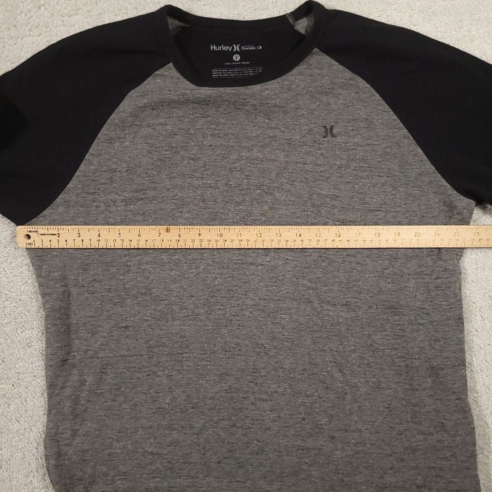 Hurley Hurley x Buckle Raglan Long Sleeve Shirt Men’s L Gray Black Size US L / EU 52-54 / 3 - 3 Thumbnail