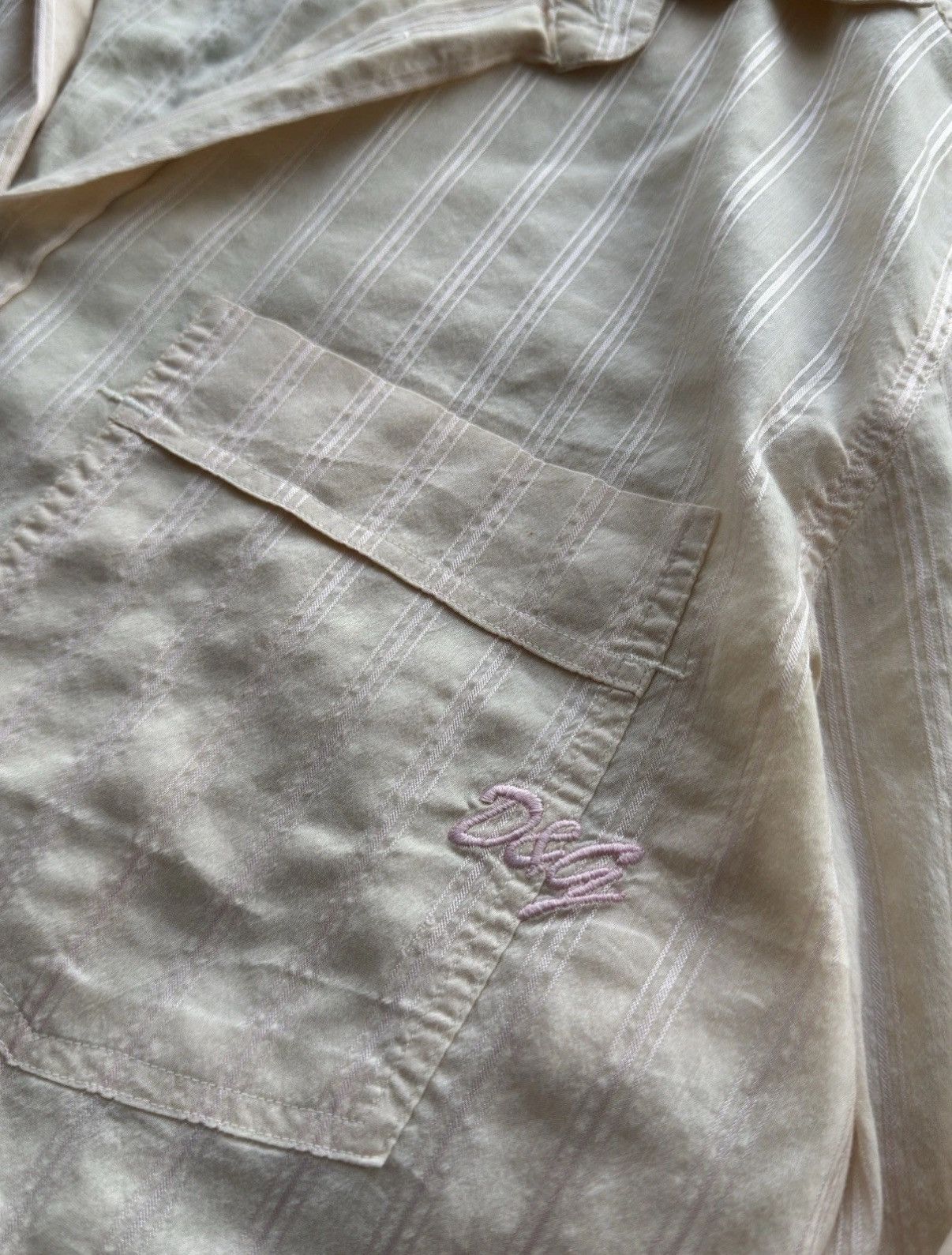 Dolce & Gabbana DOLCE & GABBANA VINTAGE BUTTON UP SHIRT SIZE 38/52 MENS L Size US L / EU 52-54 / 3 - 4 Thumbnail