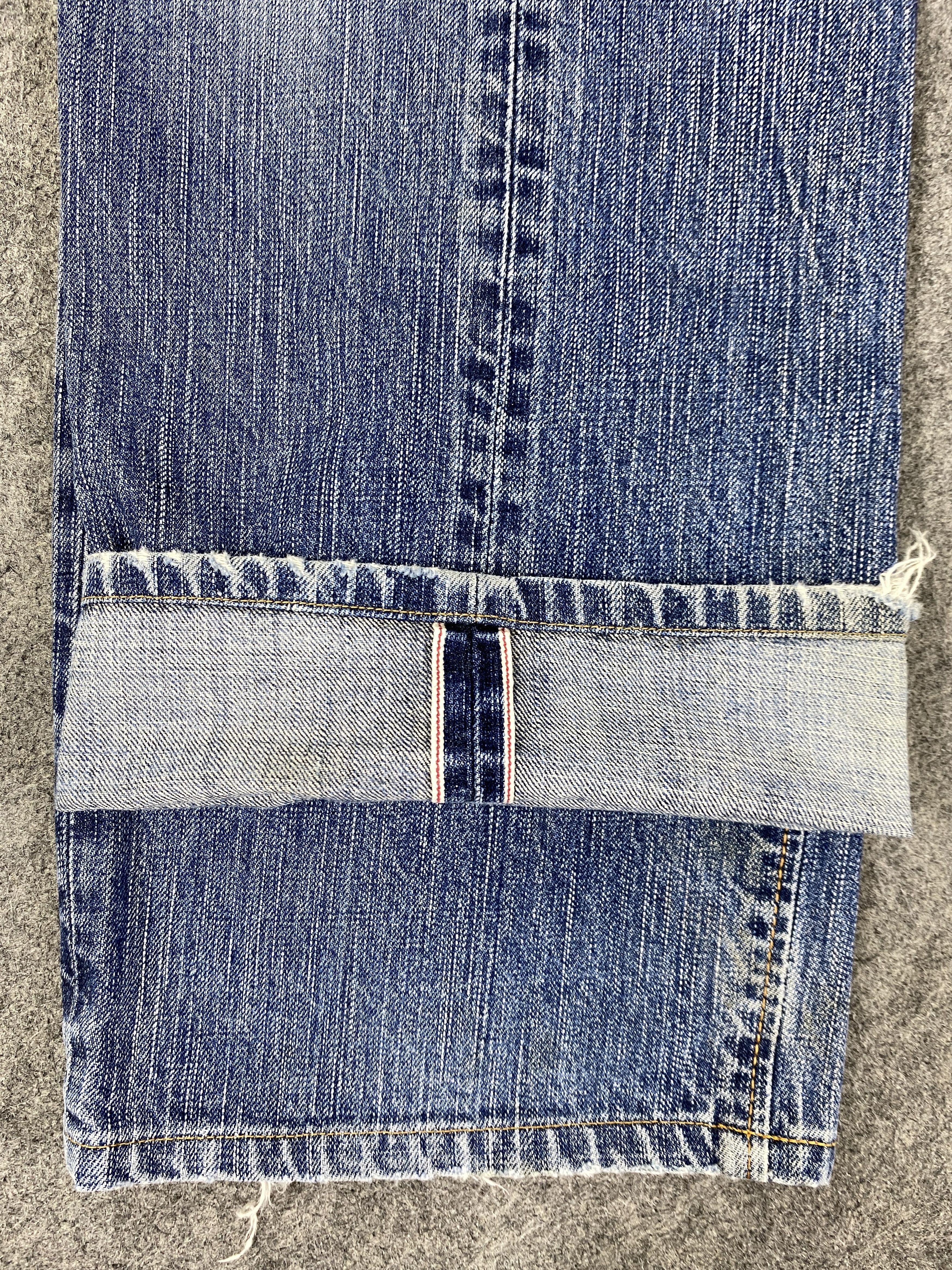 Edwin DISTRESSED EDWIN 505Z SELVEDGE FADED 31x29 - JN3286 Size US 31 - 11 Thumbnail