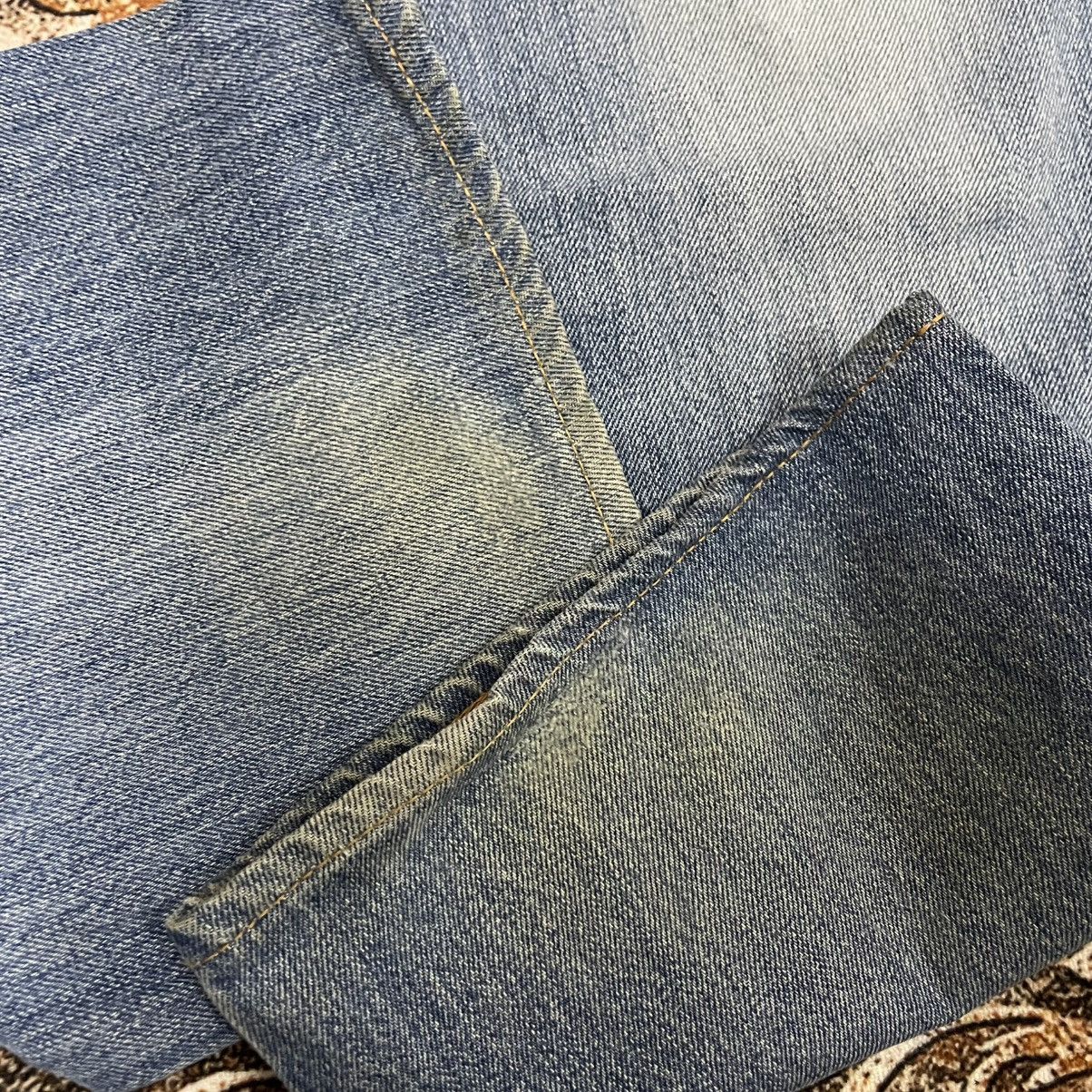 Levi's Vintage Clothing 🔥Vintage Levis 501 Stoned Washed Ripped Distress Dirty Denim Size US 34 / EU 50 - 7 Thumbnail
