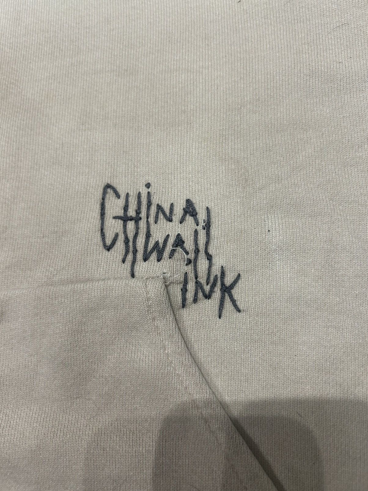 The Great China Wall The Great China Wall Ink Spider Webs Rare Hoodie Beige/White Size US M / EU 48-50 / 2 - 6 Thumbnail