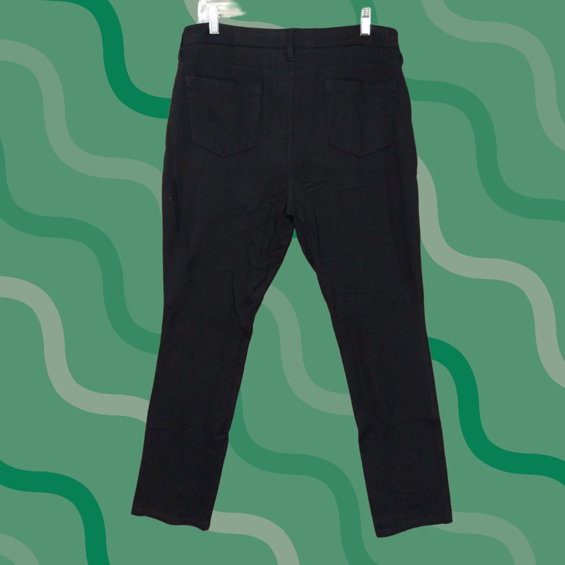 NYDJ NYDJ Pants Womens 18 Black Skinny Samantha Ponte Lift Tuck Stretch High Rise Skinny Leg Casual 18 Womens Pants Black NYDJ Slim Plus Size 18 Size 40" / US 18 - 1 Thumbnail