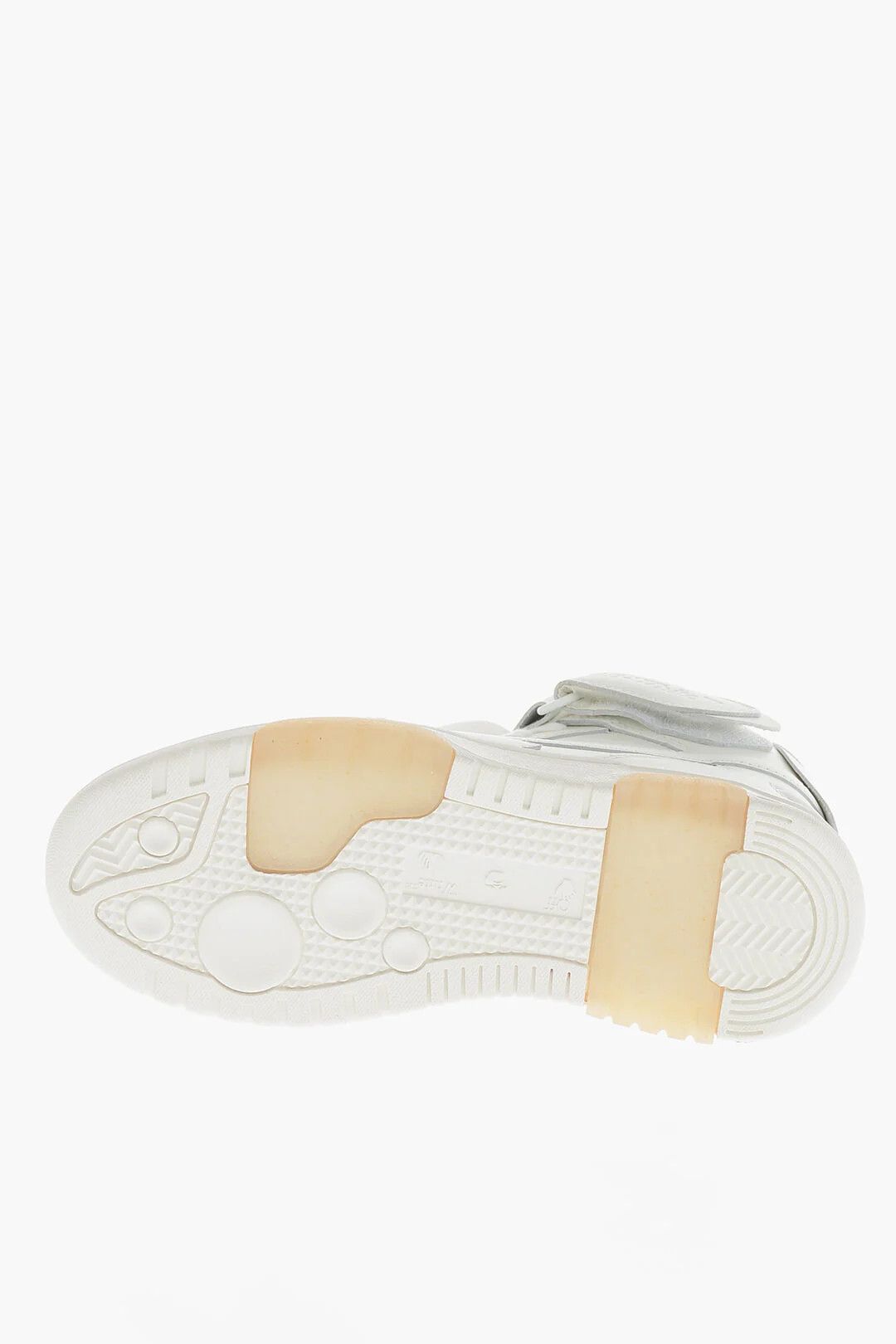 Off-White og1mm0426 Leather Low-Top Sneakers in White Size US 5 / IT 35 - 5 Thumbnail