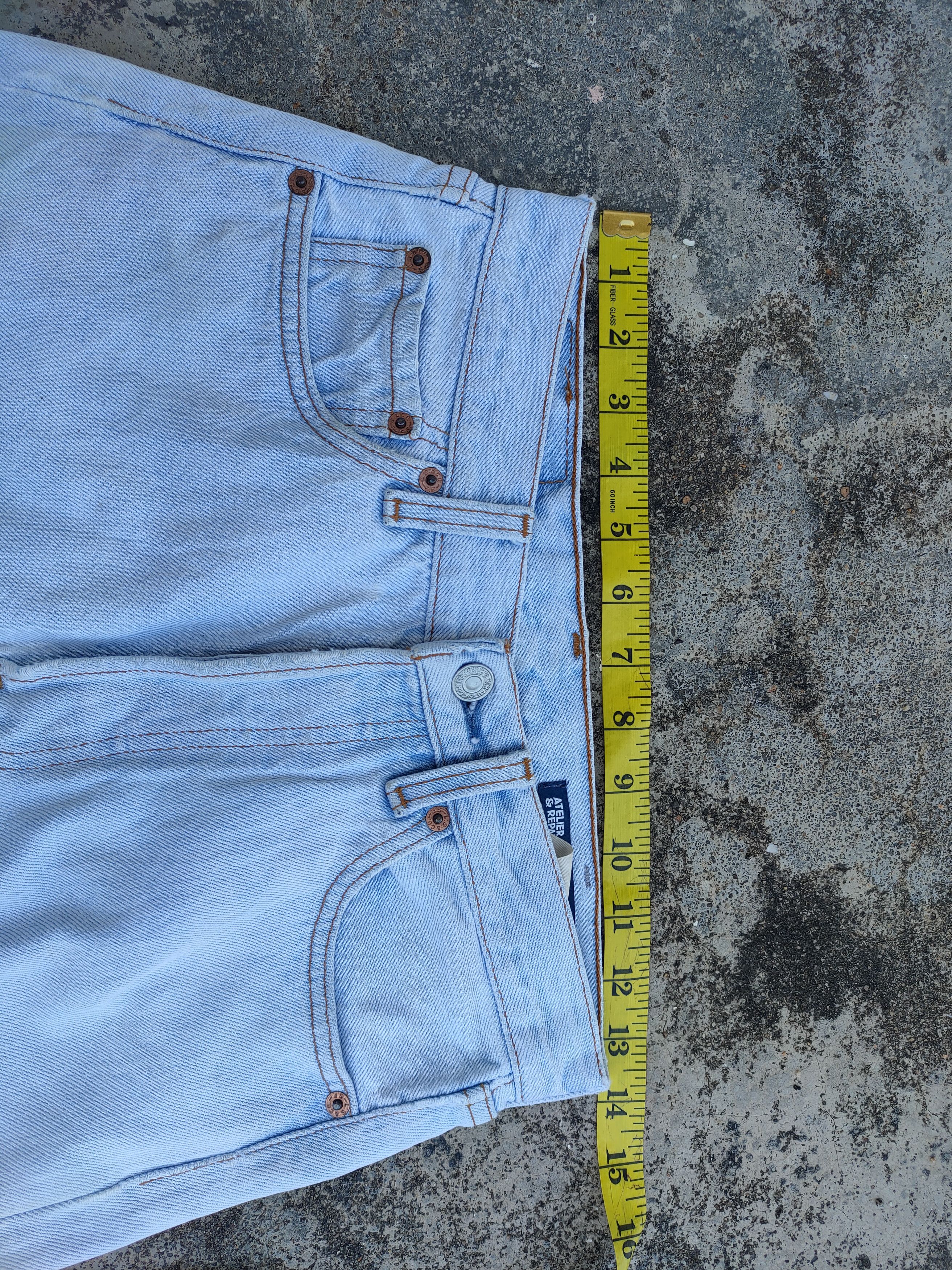 Atelier & Repairs × Jean × Levi's VINTAGE LEVI'S 501 ATELIER REPAIR JEANS DENIM PANTS Size US 27 - 5 Thumbnail