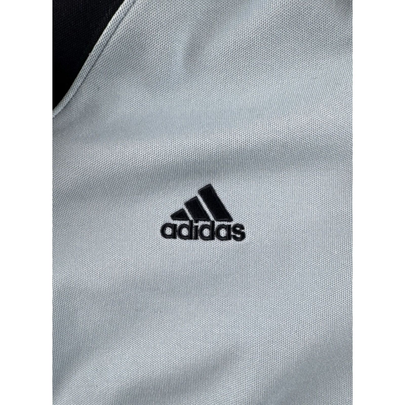Adidas VINTAGE adidas Track Jacket 3 Stripe Soccer Crest Blue Navy Zip Up M Mens 80s 90s Retro Size US M / EU 48-50 / 2 - 5 Thumbnail