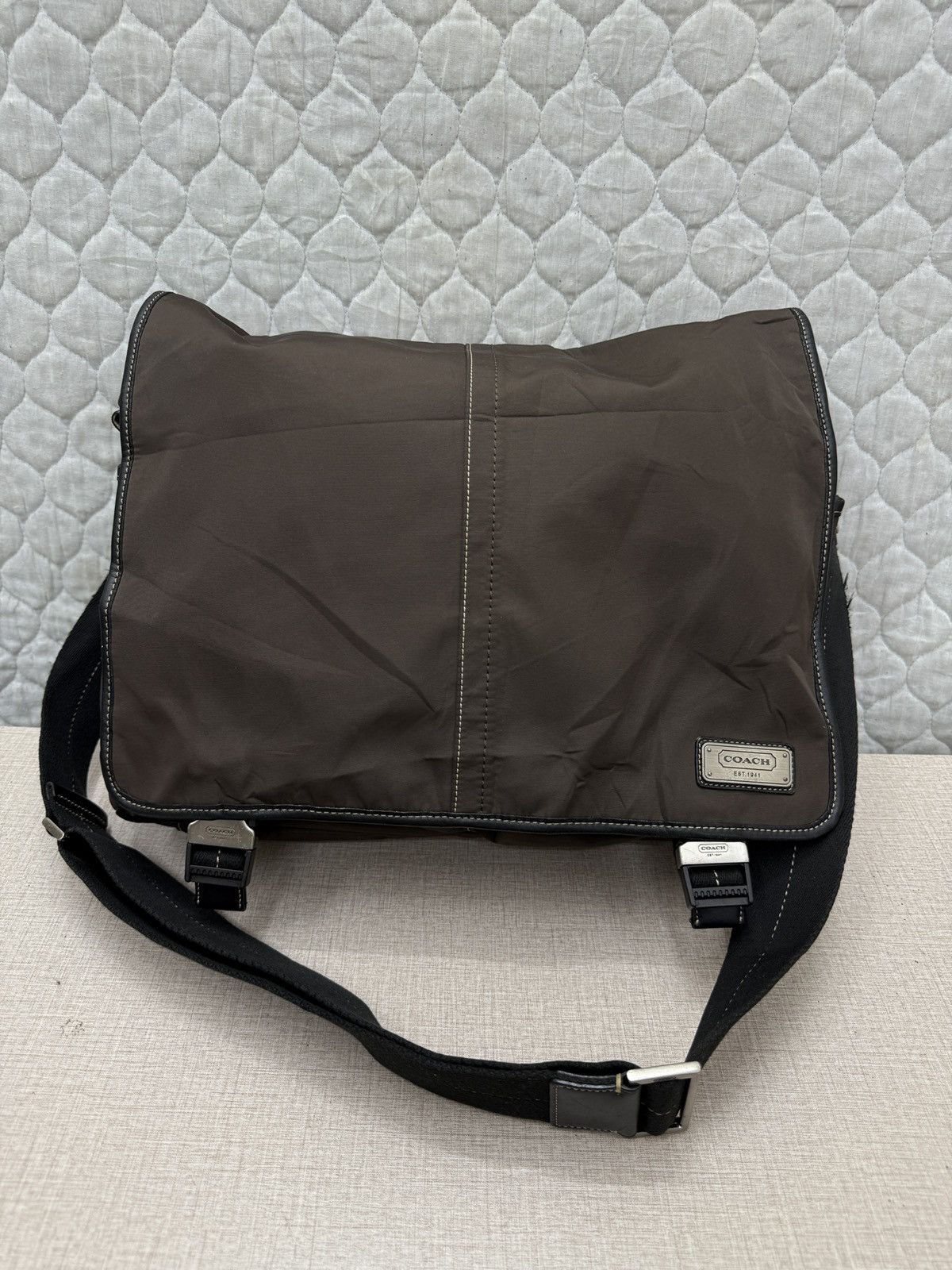 Coach Collection Steals Coach Messenger Sling Bag in Brown, Men's
