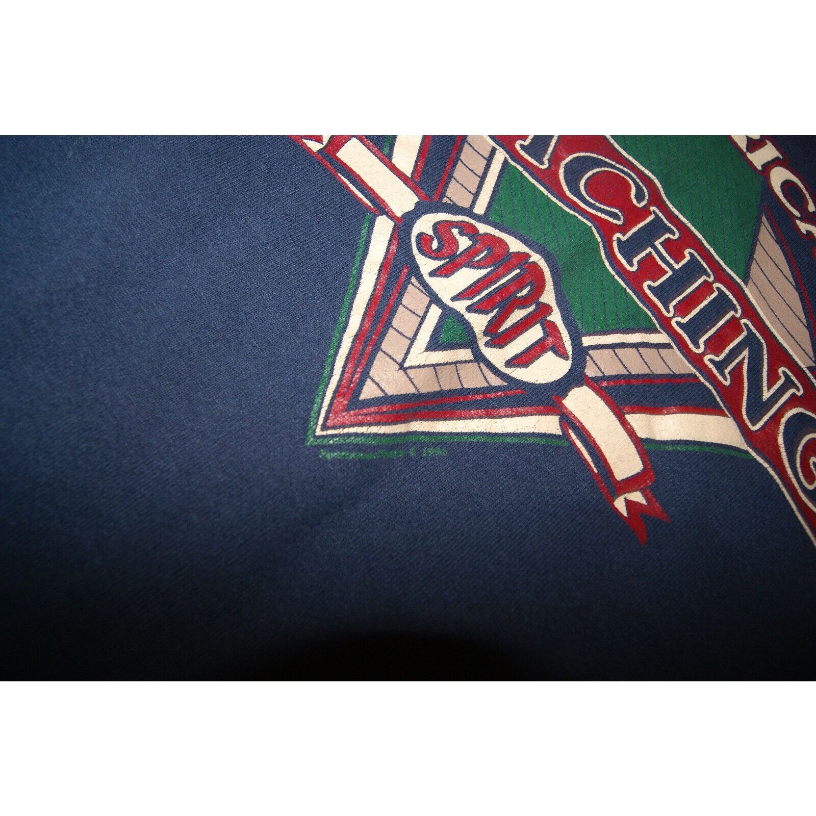 Fruit Of The Loom VTG American Teaching Spirit Crewneck 2XL Sweatshirt FOTL Size US XXL / EU 58 / 5 - 4 Thumbnail