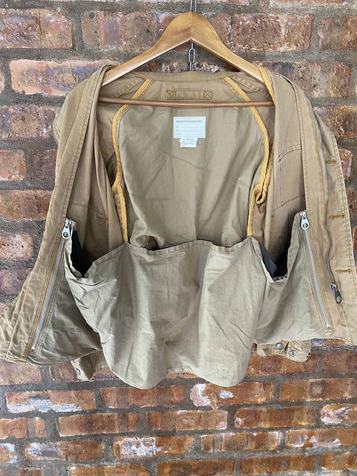Maison MIHARA YASUHIRO SS04 Zipper collar Survival Multipocket hunting Jacket Size US S / EU 44-46 / 1 - 19 Thumbnail