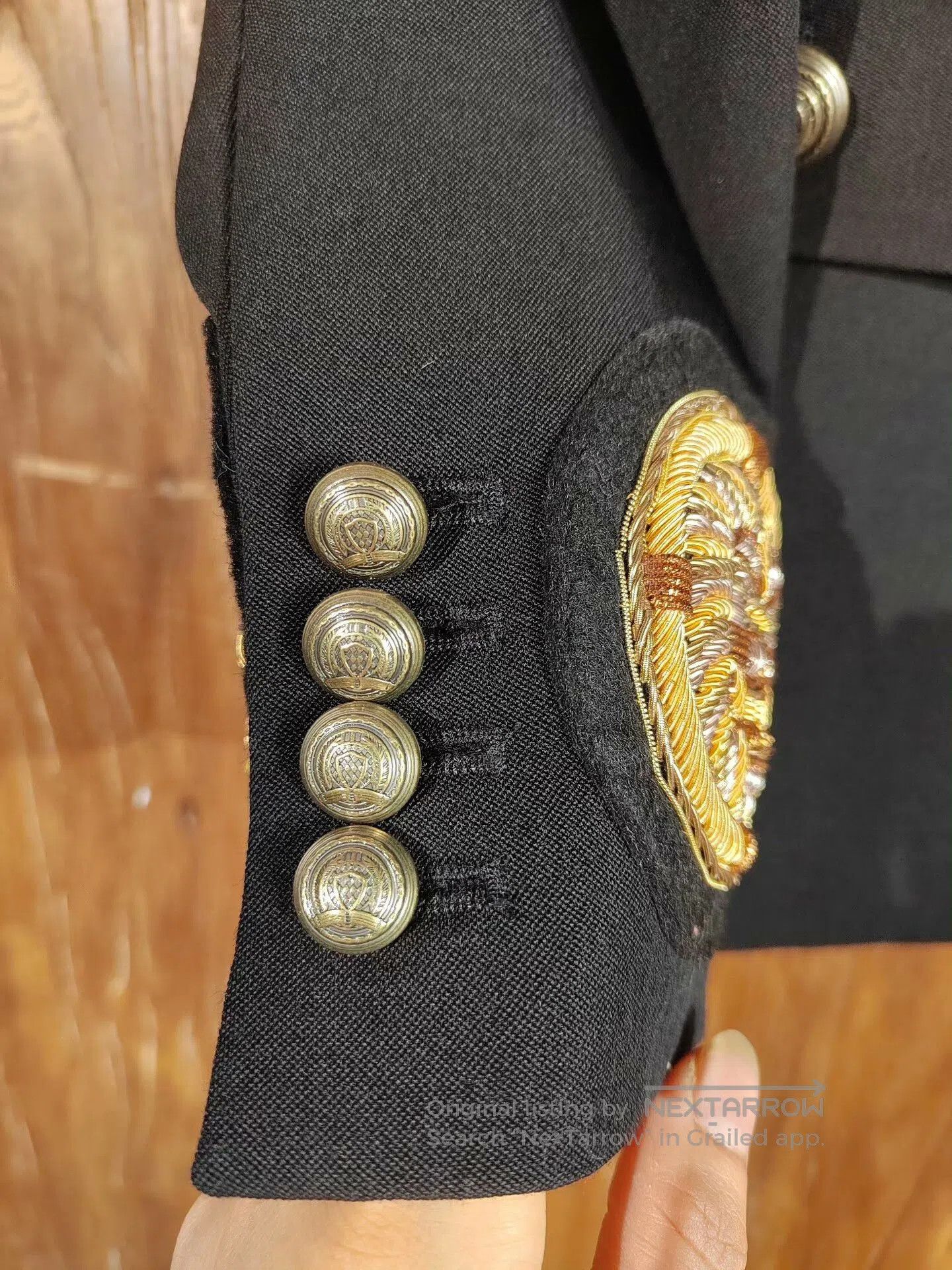 Balmain Balmain x H&M Double Breasted Blazer. Size US XS / EU 42 / 0 - 5 Thumbnail