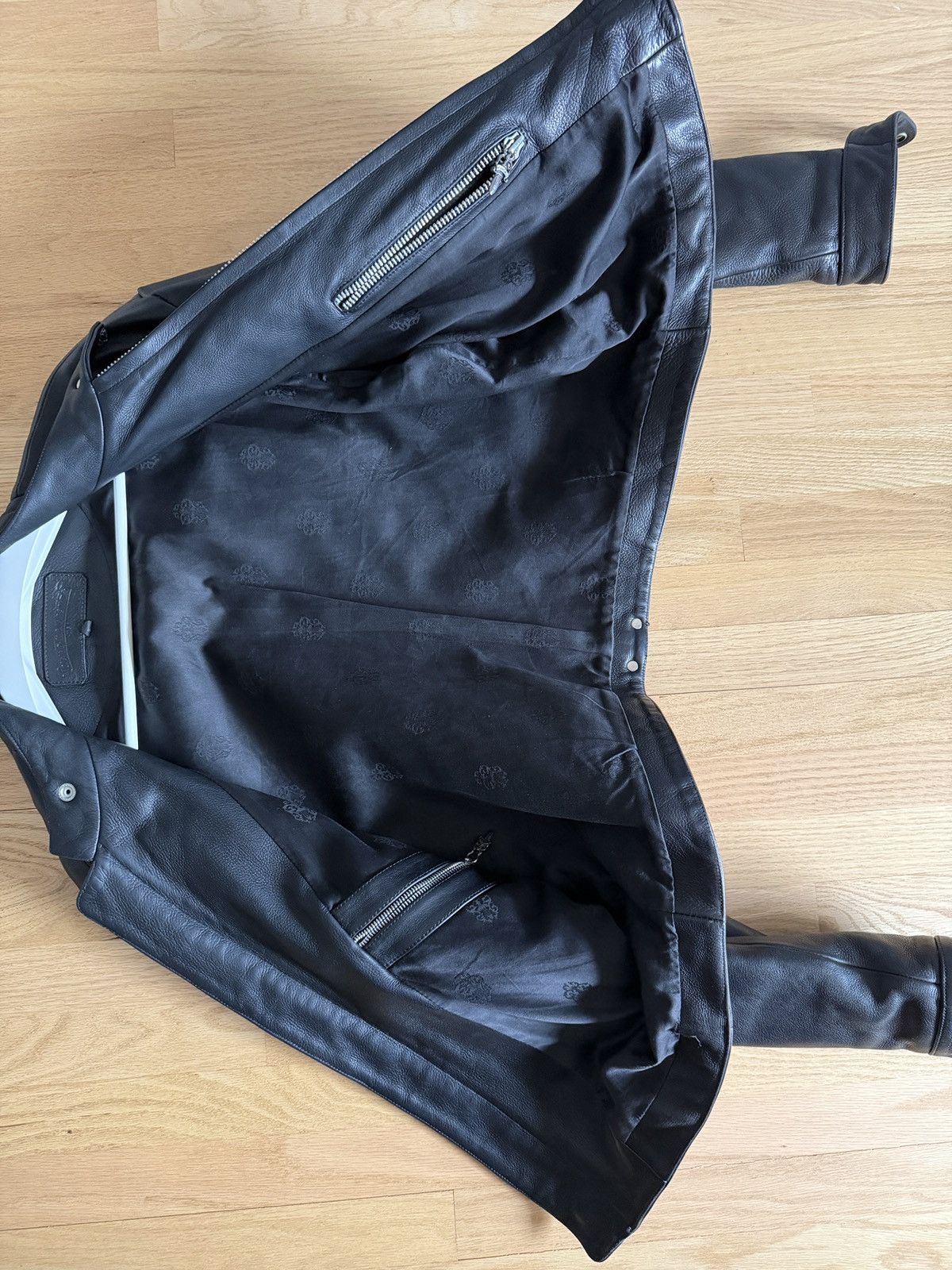 Chrome Hearts Chrome Hearts Leather Rider Jacket - Xl Size US XL / EU 56 / 4 - 9 Thumbnail