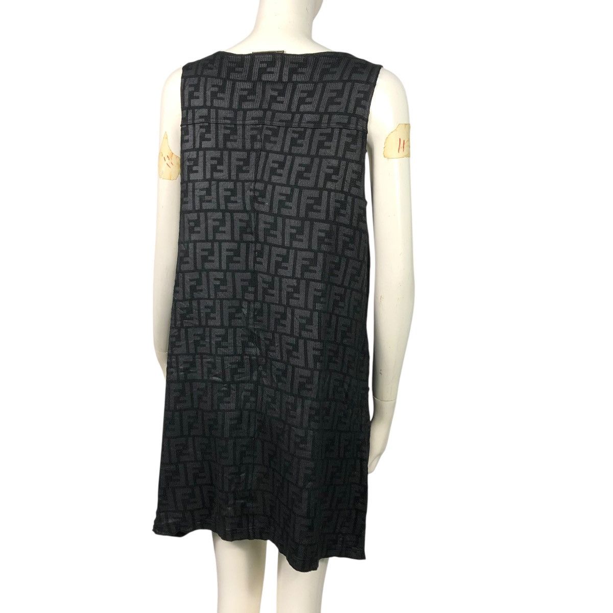 Fendi 🔥VINTAGE DRESS FENDI MONOGRAM ZUCCA FULL PRINT Size M / US 6-8 / IT 42-44 - 10 Thumbnail