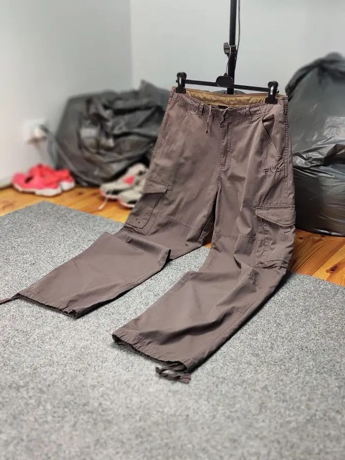 Japanese Brand Vintage 90's Japanese Bondage Military Brown Cargo Pants Size US 34 / EU 50 - 9 Thumbnail