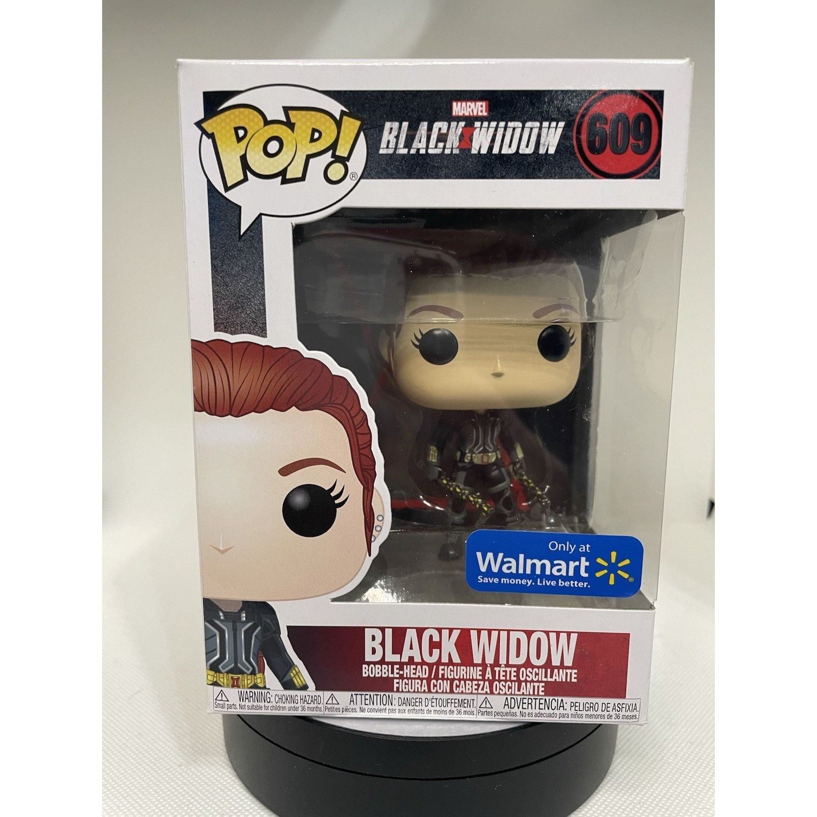 Marvel Comics Funko Pop! Vinyl: Black Widow - Walmart (Exclusive) #609 Size ONE SIZE - 1 Thumbnail