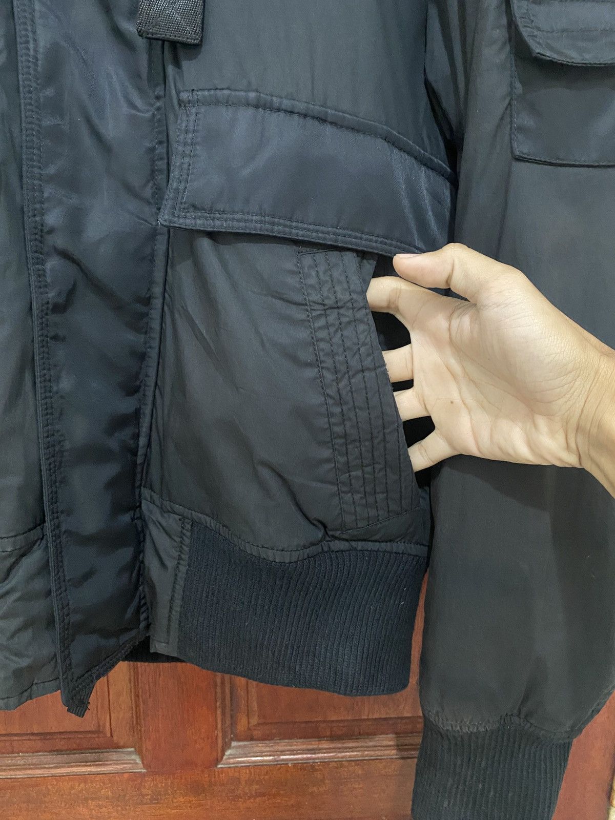 Diesel Rare Diesel Eco Fur W-Burke Puffer Bondage Jacket Size US M / EU 48-50 / 2 - 8 Thumbnail