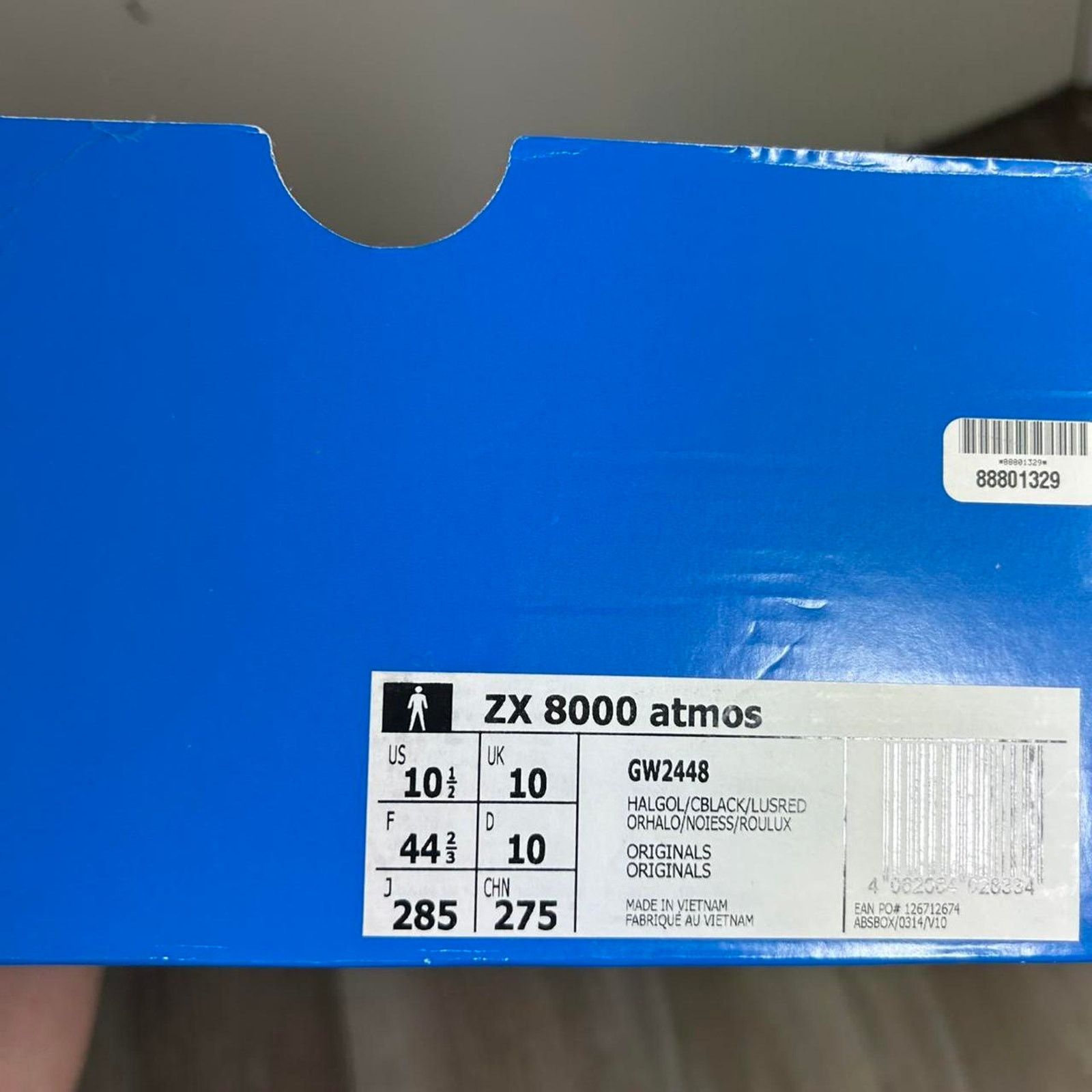 Adidas ADIDAS x ATMOS ZX 8000 Setsubun running sneaker shoes 10 1/2 Size US 10.5 / EU 43-44 - 3 Thumbnail