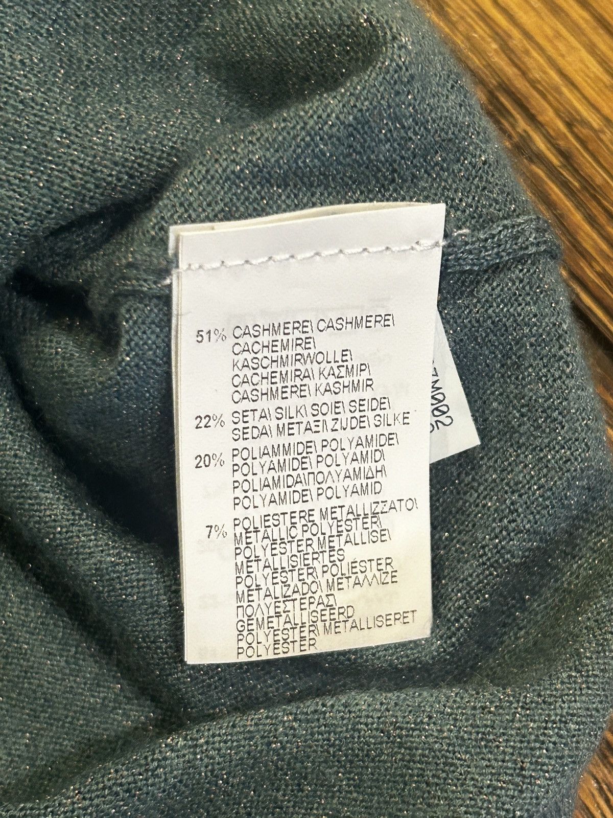 Brunello Cucinelli Brunello Cucinelli Sparkling Cashmere and Silk Top Size M / US 6-8 / IT 42-44 - 9 Thumbnail