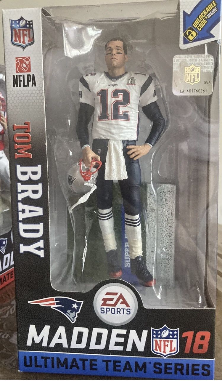 Other McFarlane Madden 18 Tom Brady Figure Lot Reg + Chase Size ONE SIZE - 3 Thumbnail