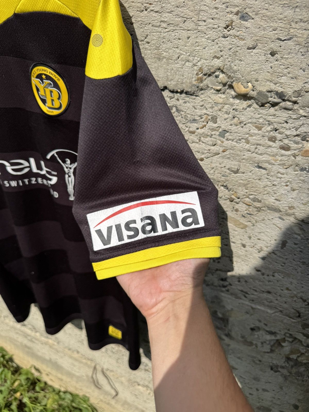Vintage BSC Young Boys Jacko 2013-14 Away Jersey Size US M / EU 48-50 / 2 - 4 Thumbnail
