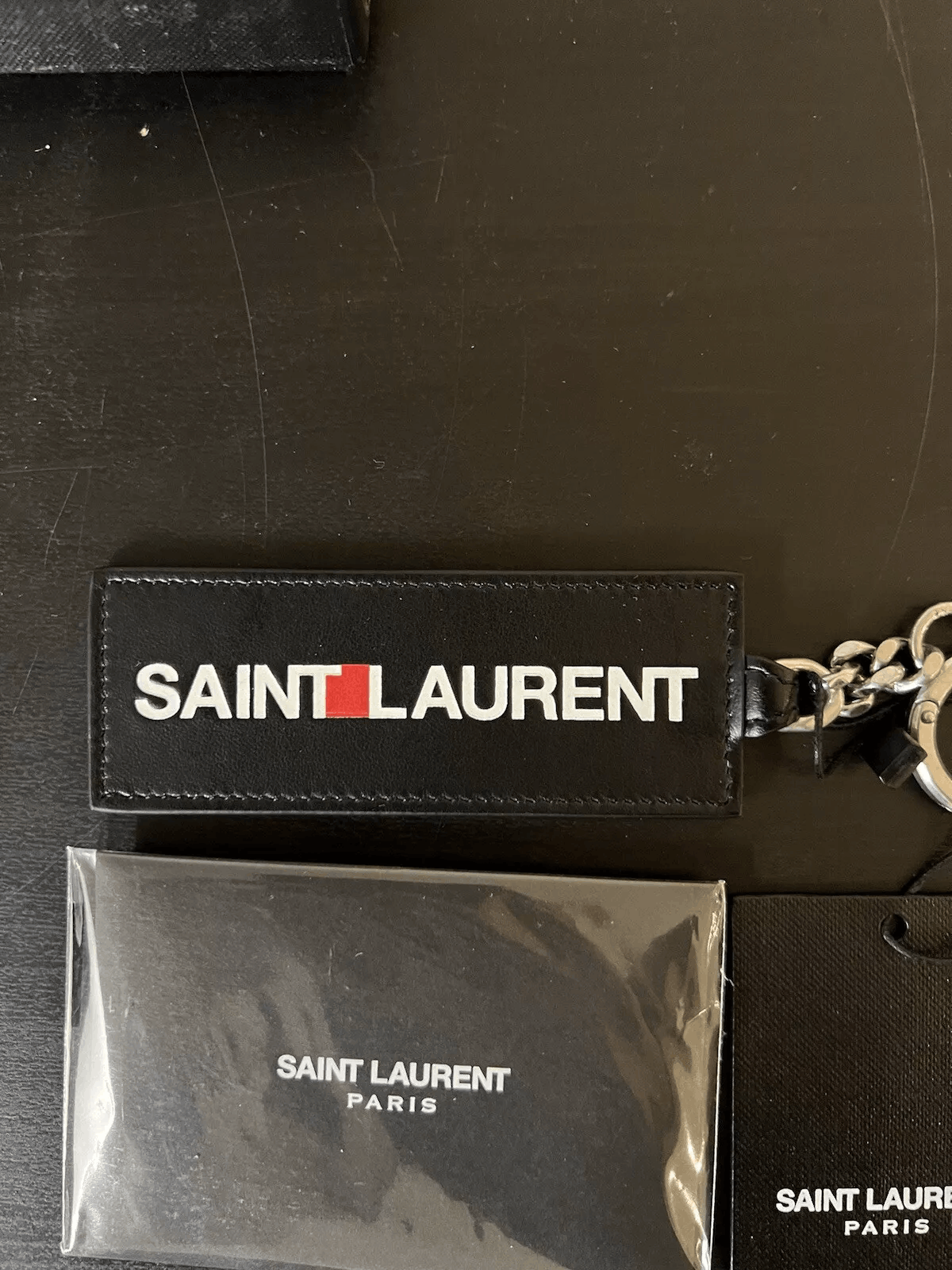 Yves Saint Laurent Saint Laurent Key Ring Keychain Size ONE SIZE - 5 Thumbnail