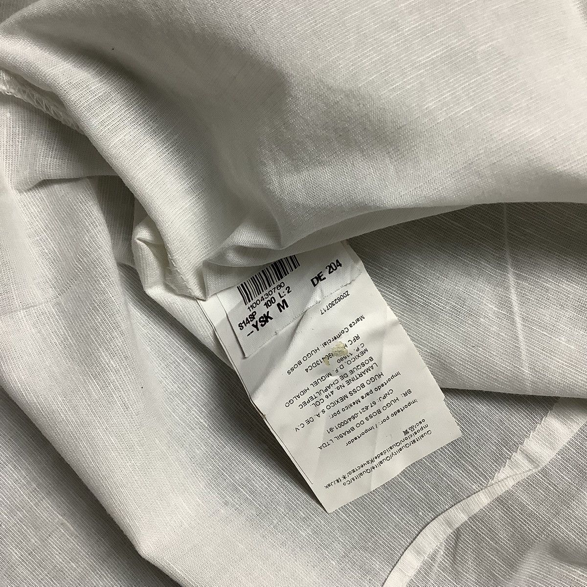 Hugo × Hugo Boss Hugo Boss Oxford White Shirt Size US M / EU 48-50 / 2 - 6 Thumbnail