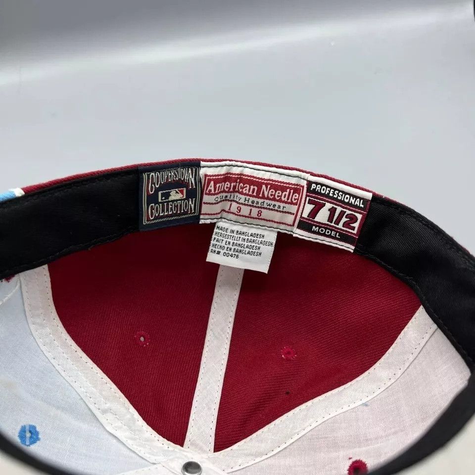 American Needle × Vintage Philadelphia Phillies Hat Men 7 1/2 American Needle Fitted Size ONE SIZE - 6 Thumbnail