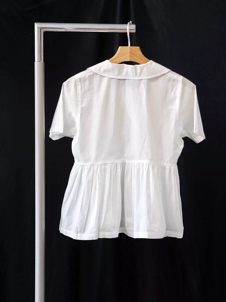 Comme des Garcons Comme des Garcons Gold ingot collar with pure cotton shirt Size M / US 6-8 / IT 42-44 - 7 Thumbnail