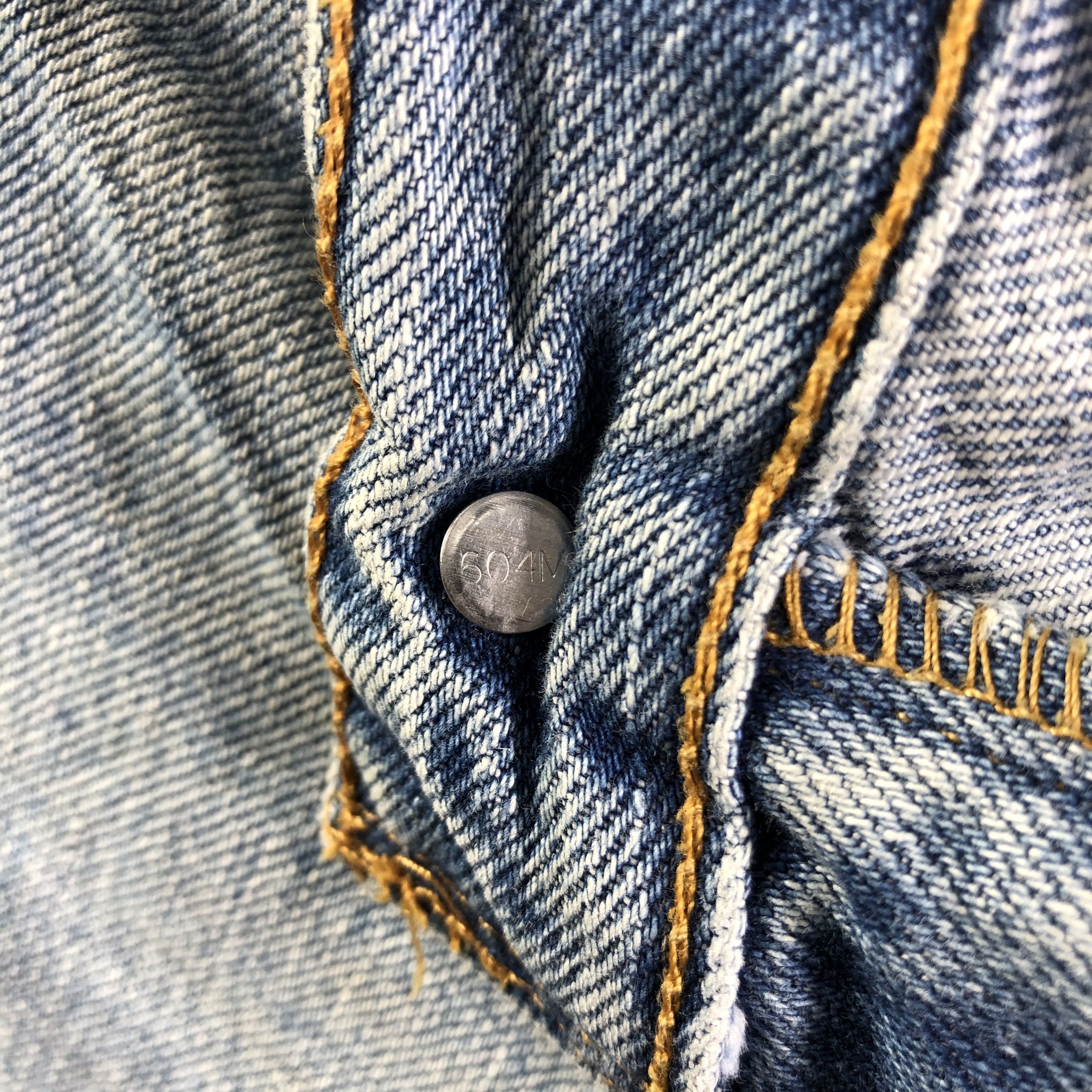 Levi's Vintage Blue Wash Levis 516 Jeans-J4497 Size US 32 / EU 48 - 9 Thumbnail