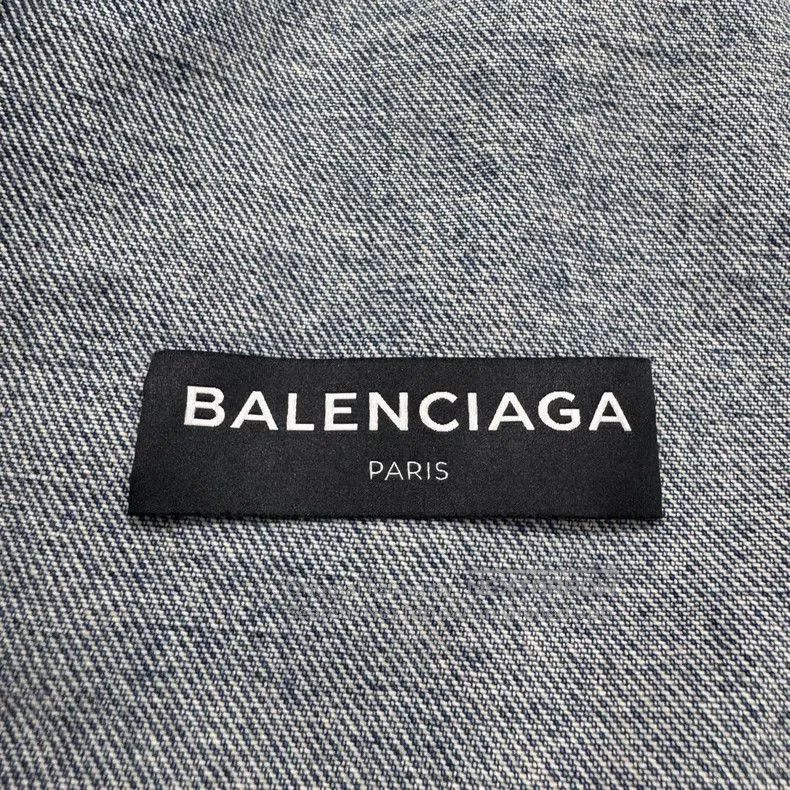 Balenciaga Balenciaga Cola Print Denim Jacket. Size US S / EU 44-46 / 1 - 2 Thumbnail