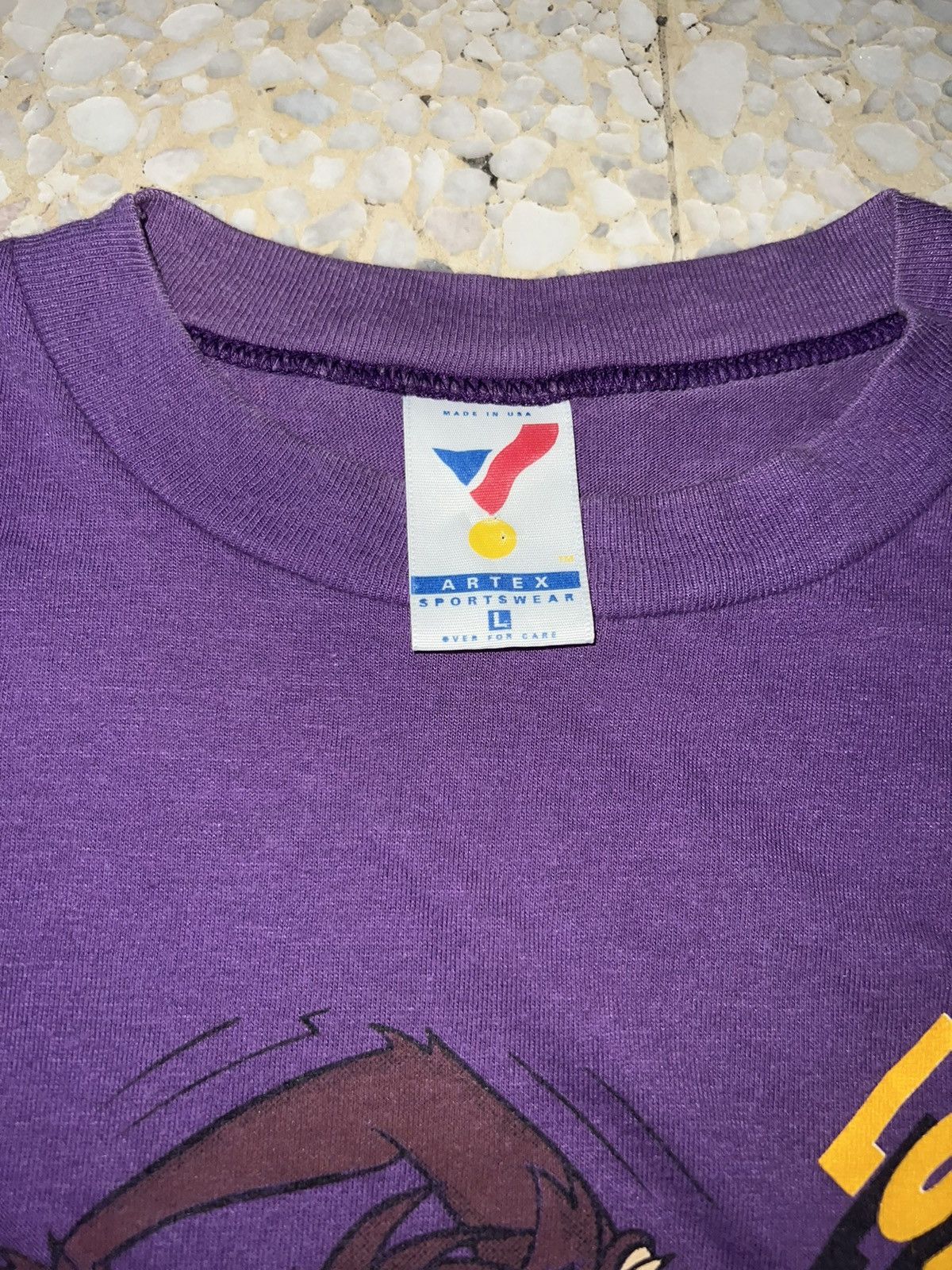 Other vintage 1993 Los Angeles Lakers DO THE LAKERS WHAMMA JAMA Size US XL / EU 56 / 4 - 4 Thumbnail