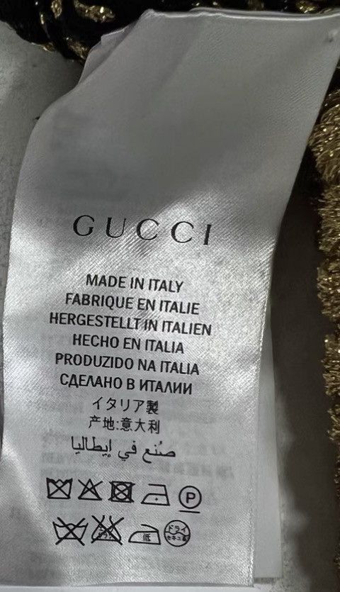 Gucci Gucci Striped Hollowed-out Tweed Jacket K12 Size S / US 4 / IT 40 - 6 Thumbnail