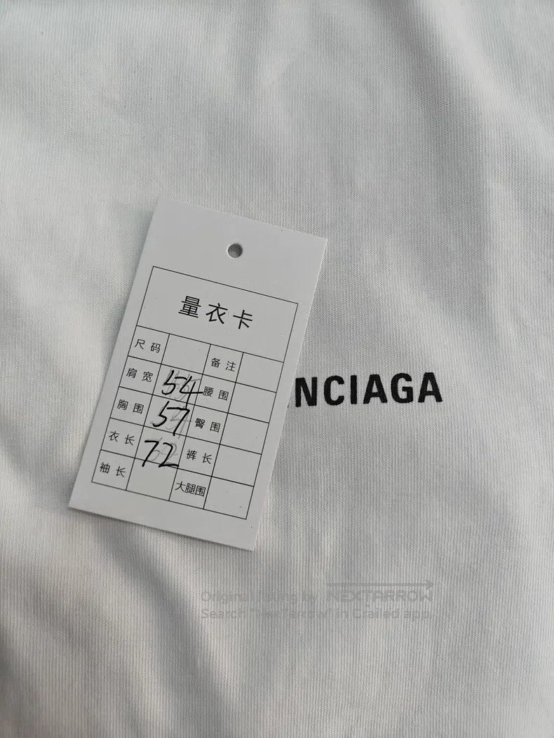 Balenciaga Balenciaga Big Logo Short Sleeve Size US S / EU 44-46 / 1 - 5 Thumbnail