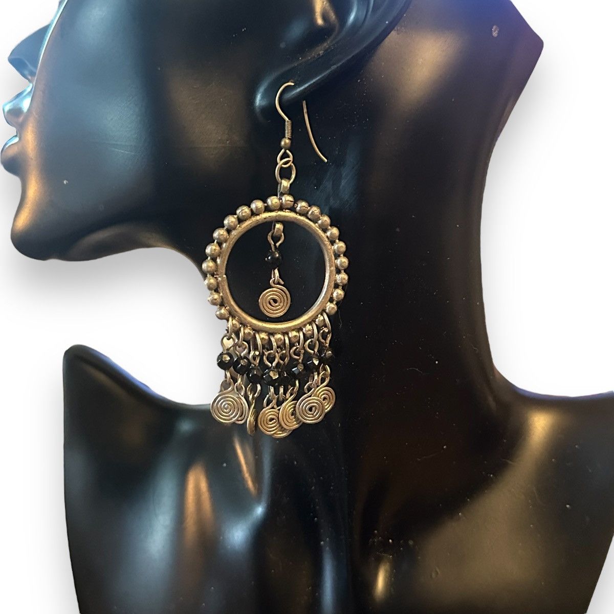 Other Silver tone chandelier hook earrings Size ONE SIZE - 3 Thumbnail