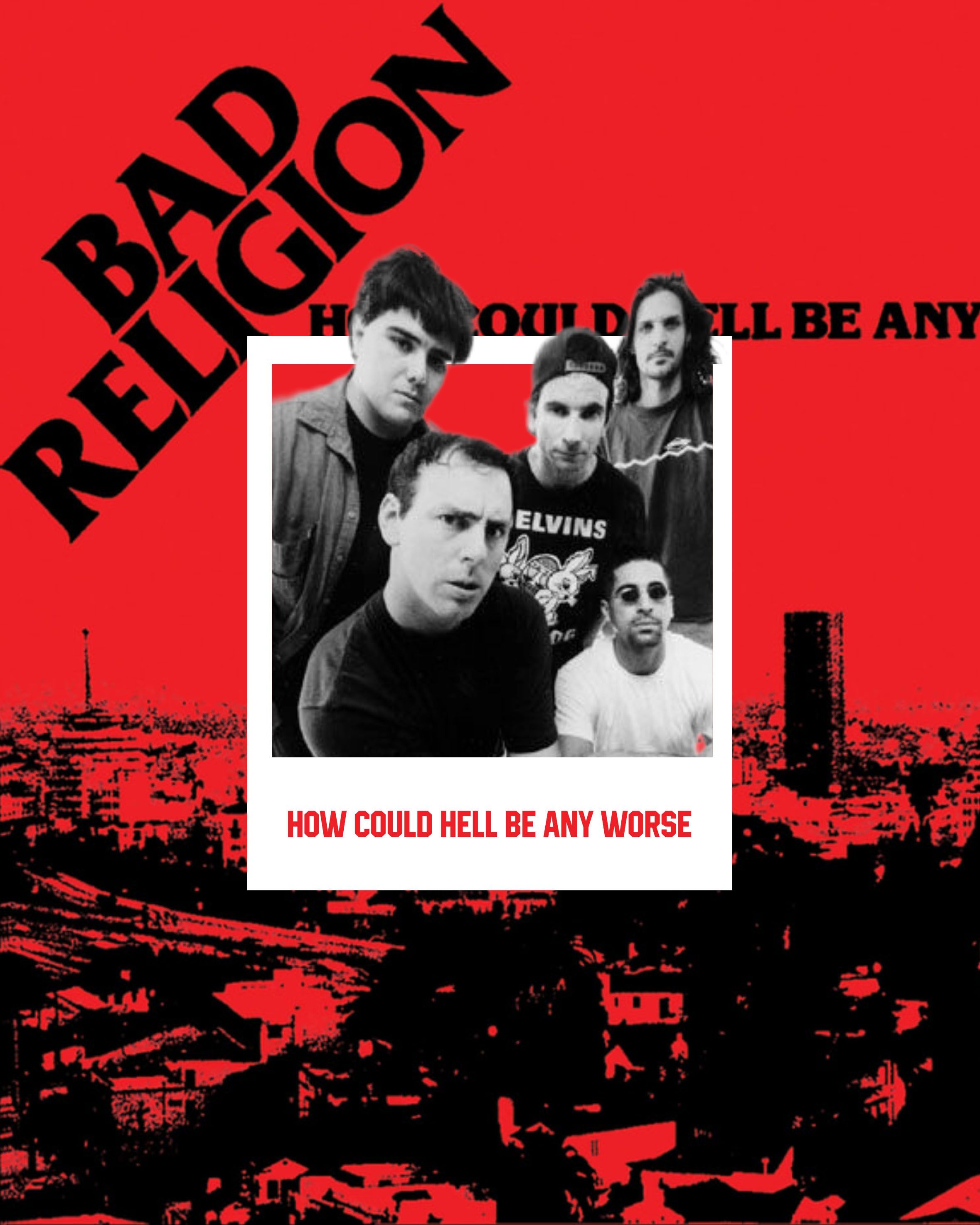 Band Tees Bad Religion How Could Hell Be Any Worse? Tshirt Size US M / EU 48-50 / 2 - 9 Thumbnail