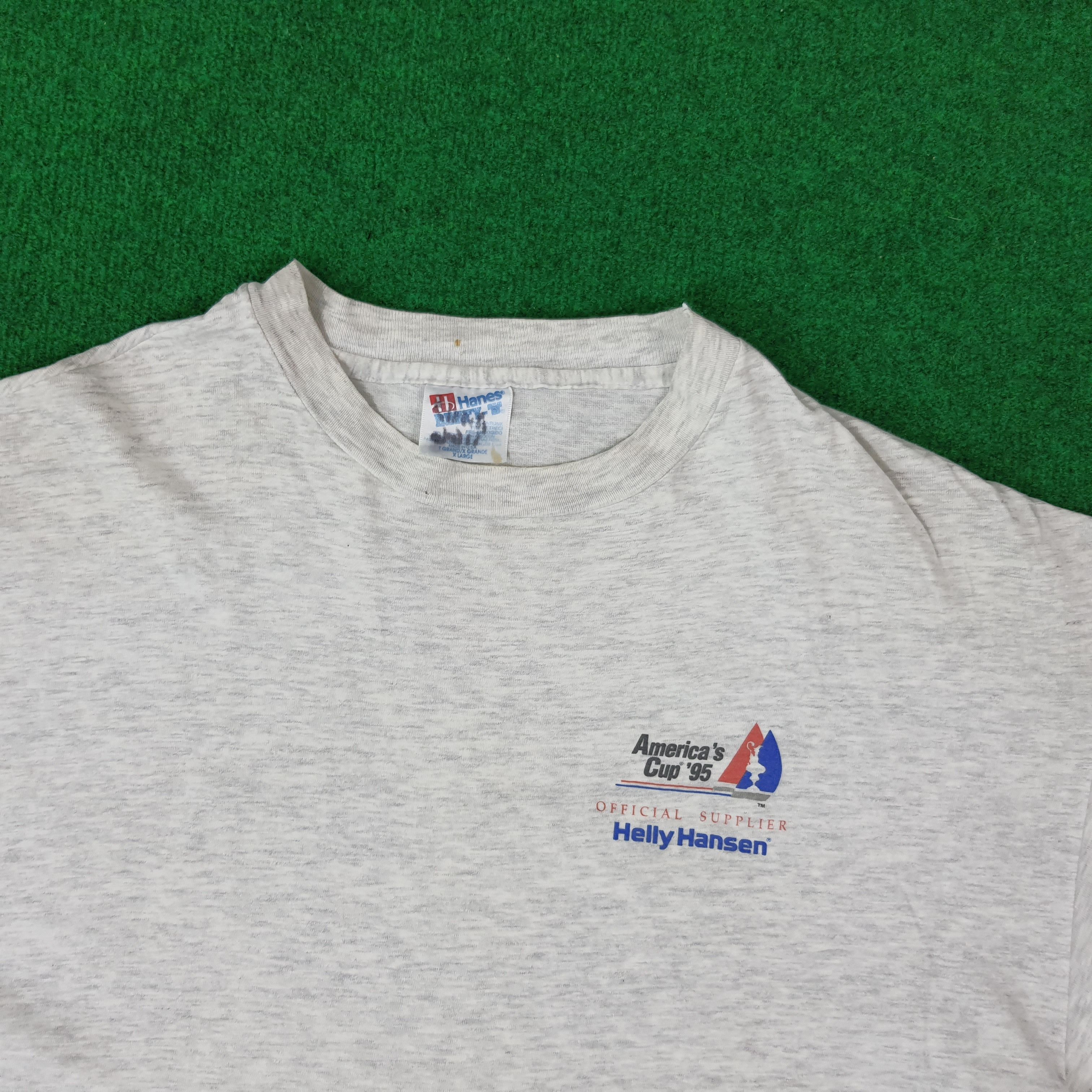 Helly Hansen Vintage Helly Hansen America's Cup'95 Tshirt C223N32 Size US XL / EU 56 / 4 - 4 Thumbnail