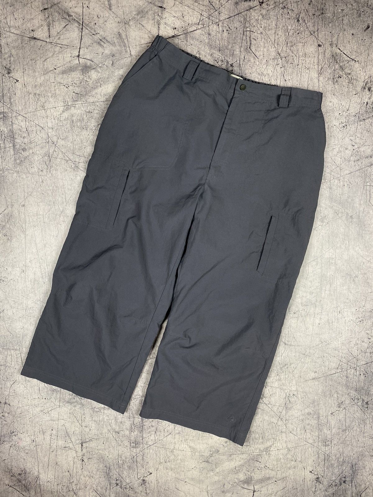 Nike ACG × Vintage Vintage 00s Nike ACG Outdoor Drill Y2K Track Pants Size 35" - 2 Thumbnail