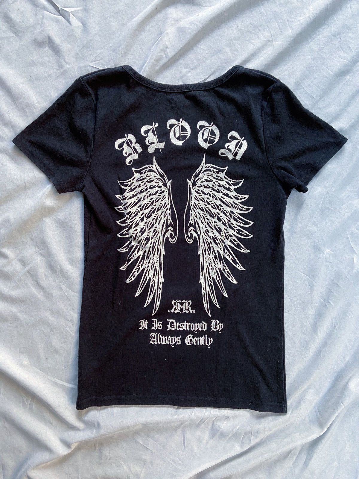 Le Grande Bleu (L.G.B.) ALWAYS GENTLY CLOSELY FROM BACK IT IS DESTROYED TEE Size US S / EU 44-46 / 1 - 2 Thumbnail