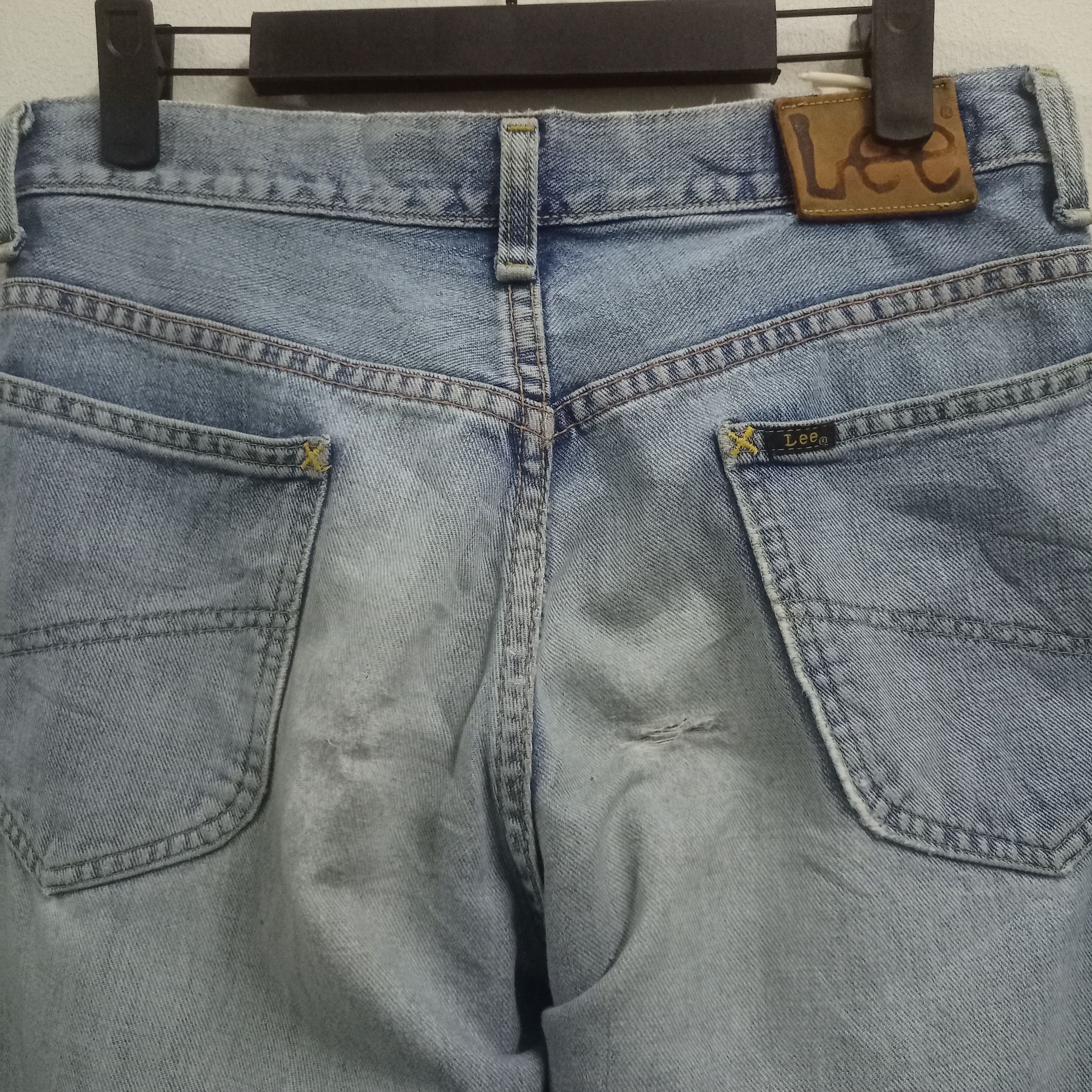 Lee Vintage 50s Lee Riders Selvedge Distressed Baggy Jeans Size US 30 / EU 46 - 8 Thumbnail