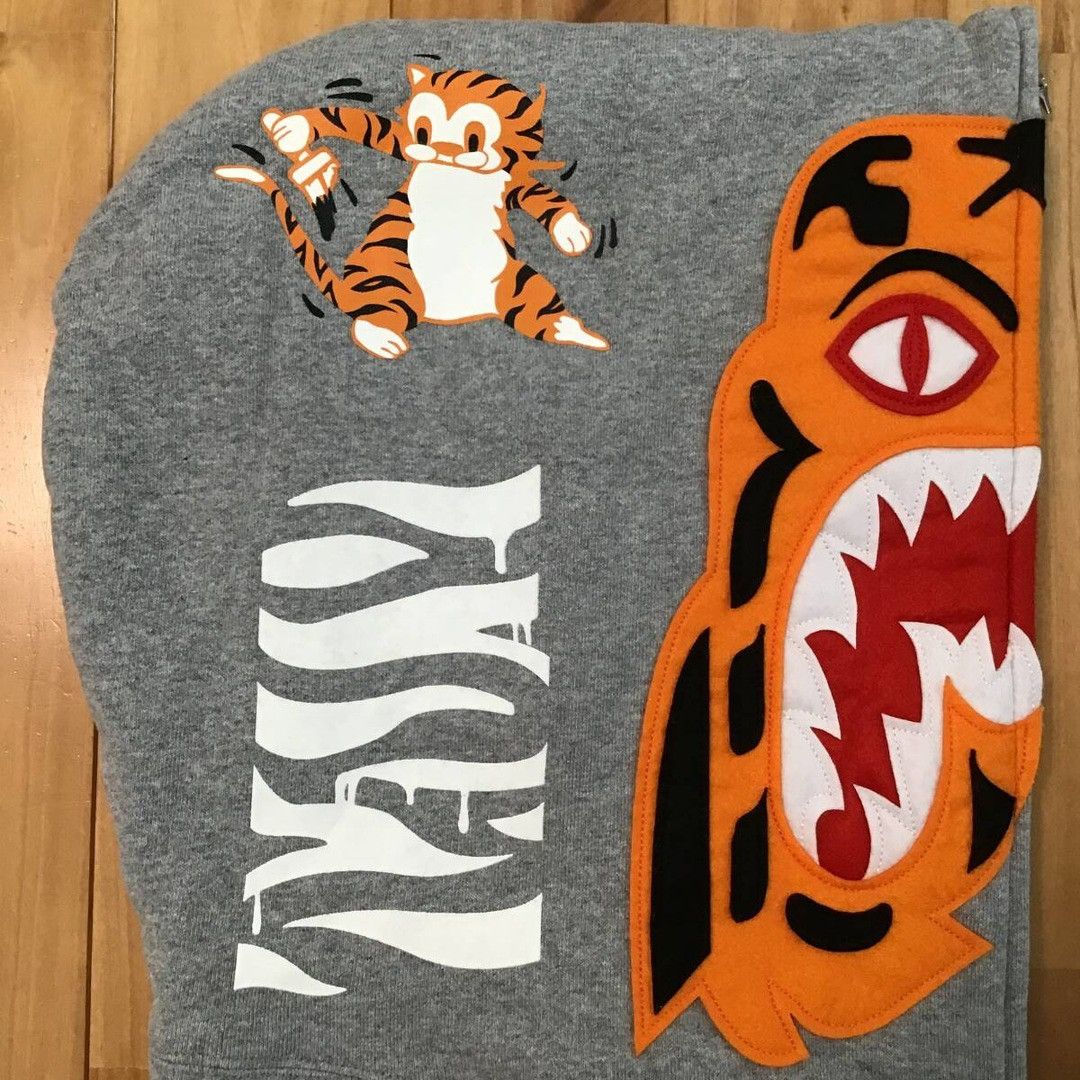Bape BAPE Tiger Full Zip Hoodie a bathing ape Size US M / EU 48-50 / 2 - 4 Thumbnail