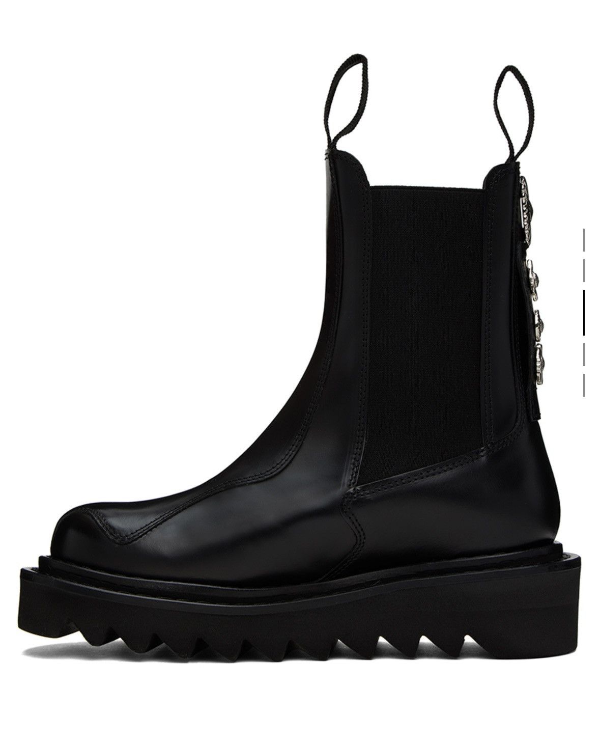 Toga Pulla Toga Pulla SSense Exclusive Black Boots Size US 8 / IT 38 - 3 Thumbnail