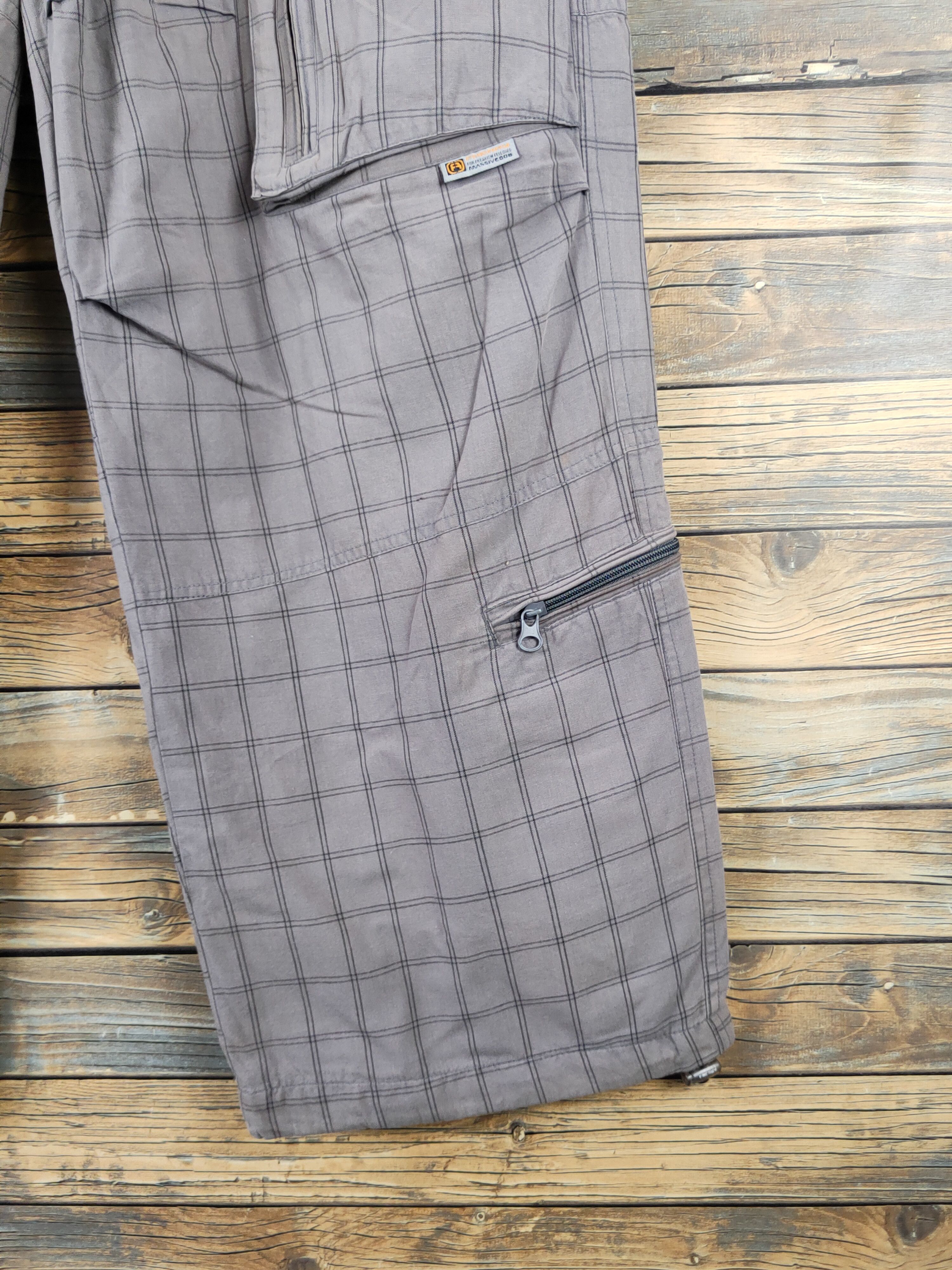Japanese Brand DL Freaky Massive Dark Gray Multipocket Sweatpants #298 Size US 32 / EU 48 - 9 Thumbnail