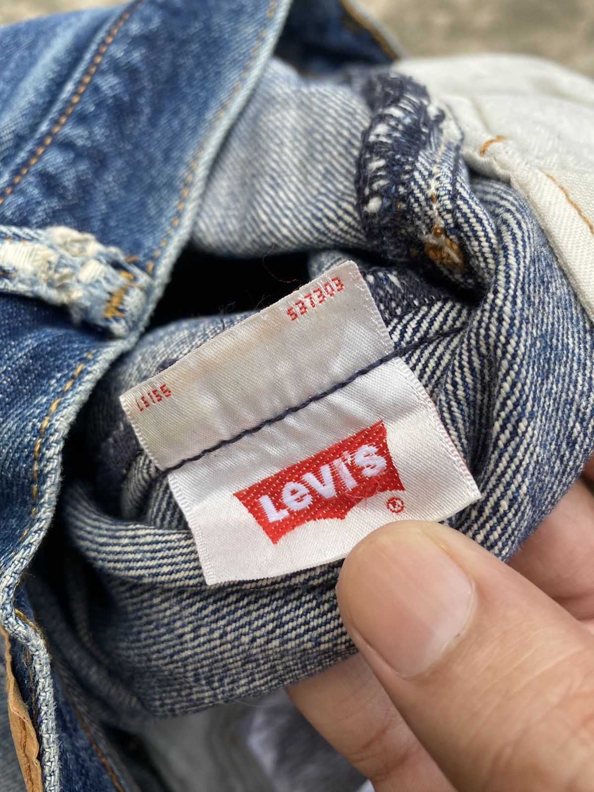 Levi's Vintage Clothing Levi’s 501 Distressed Size US 28 / EU 44 - 5 Thumbnail