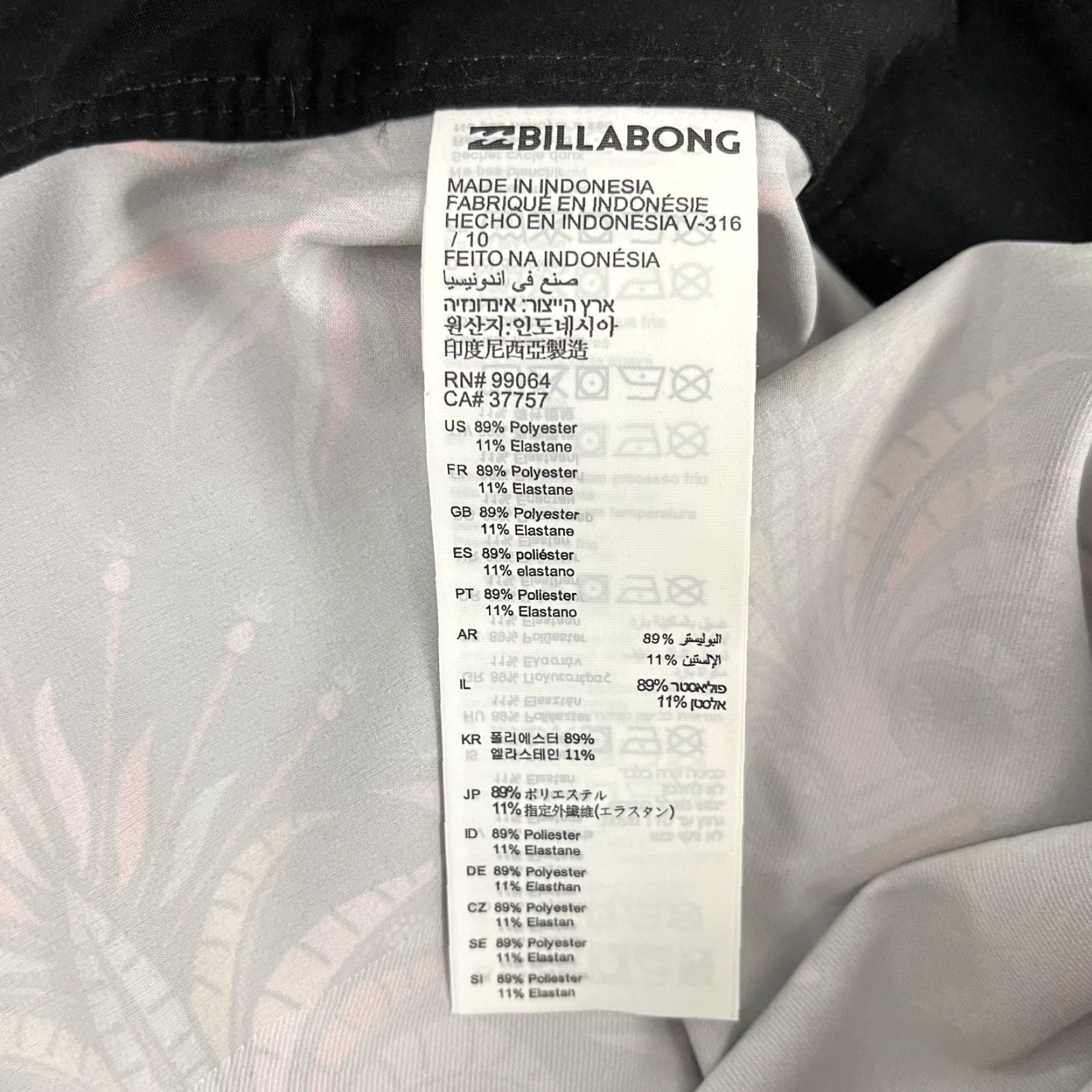 Billabong Billabong Bottom Mens 38 10" Linerless Boardshorts Bermuda Agua Airlite Multicolor Swim Trunks Beach Surfing Size US 38 / EU 54 - 7 Thumbnail